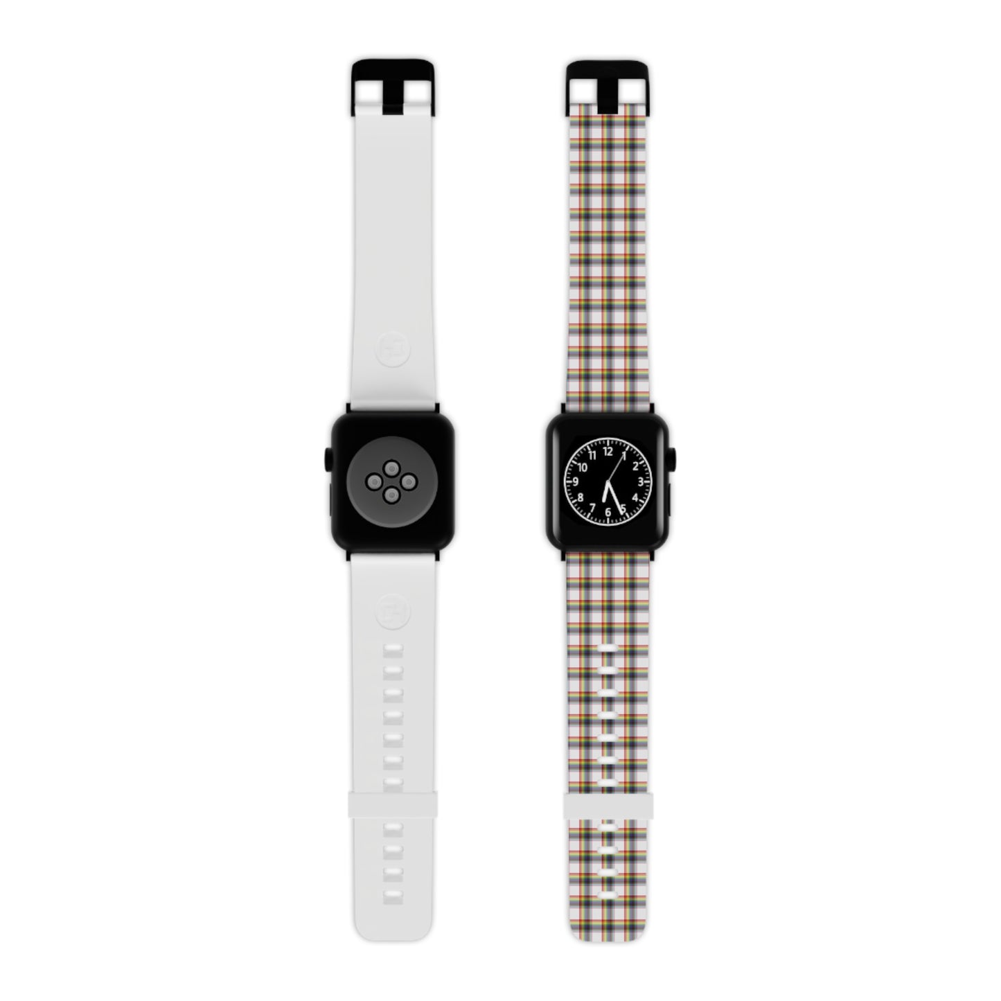 LGBTQ Progress Pride Watch Band for Apple Watch - Plaid 15161509082457050900_2048