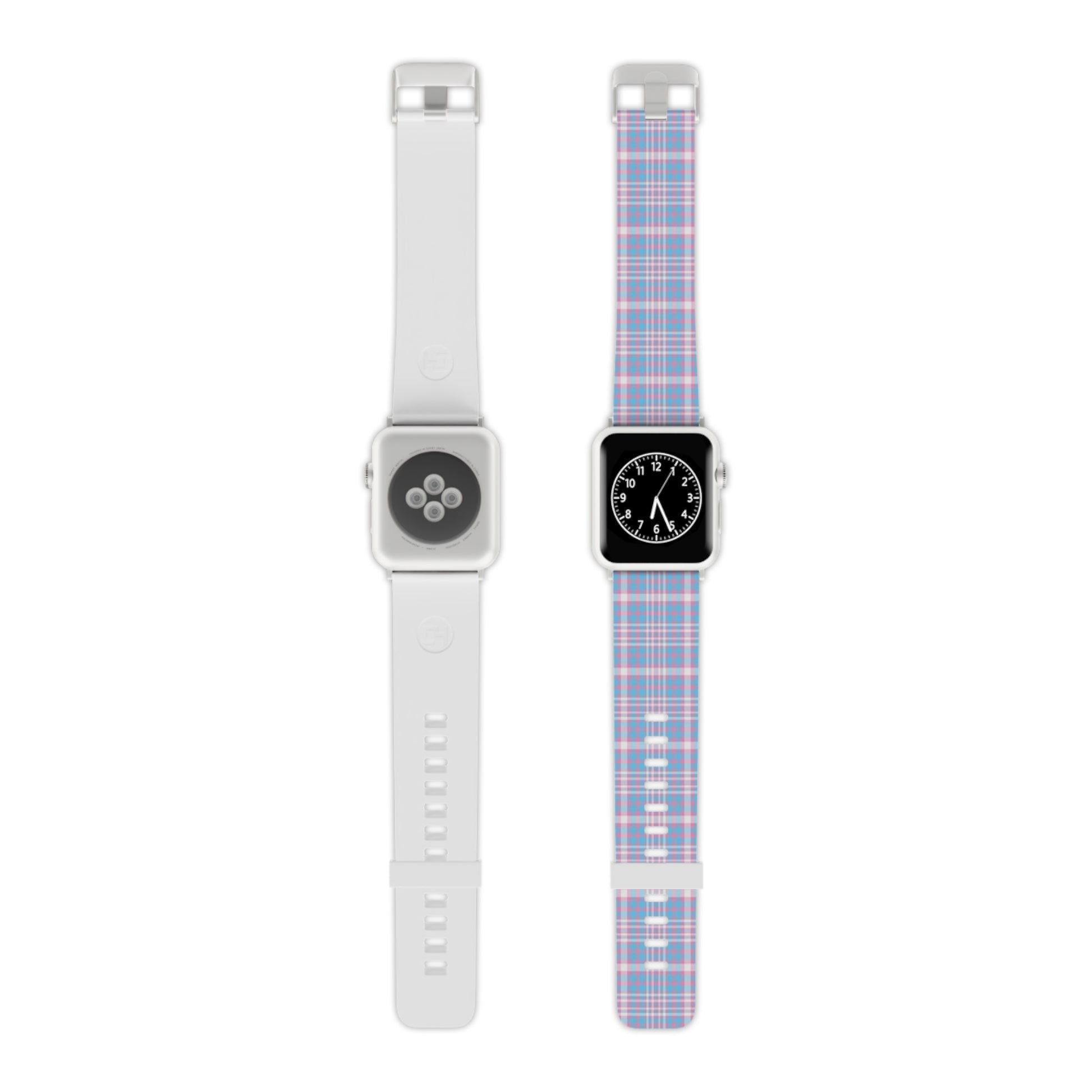 Transgender Trans Pride Watch Band for Apple Watch - Plaid 15319156580296440607_2048