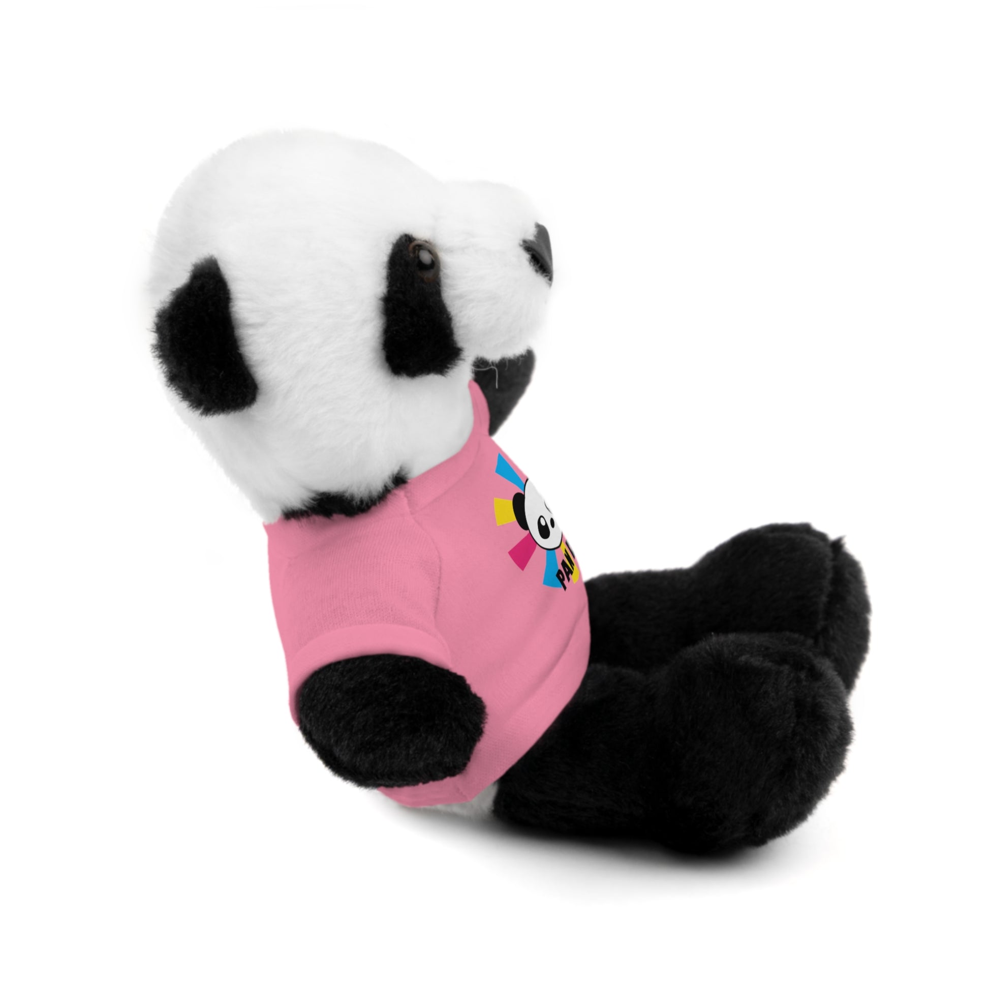 Pansexual Pan Pride Stuffed Plush Animal with Tee Pan Duh Panda 16010370667444107994_2048