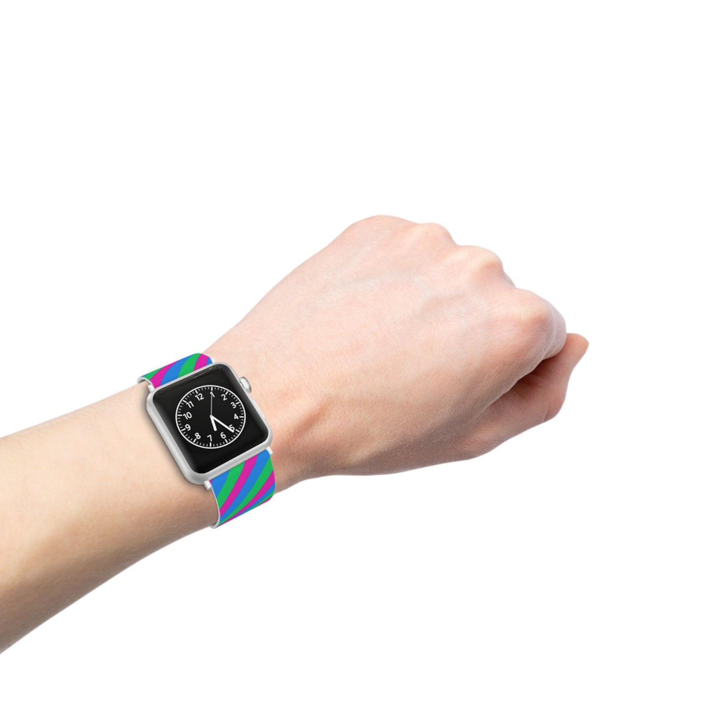 Polysexual Poly Pride Watch Band for Apple Watch - Stripes 16860734907071454884_2048