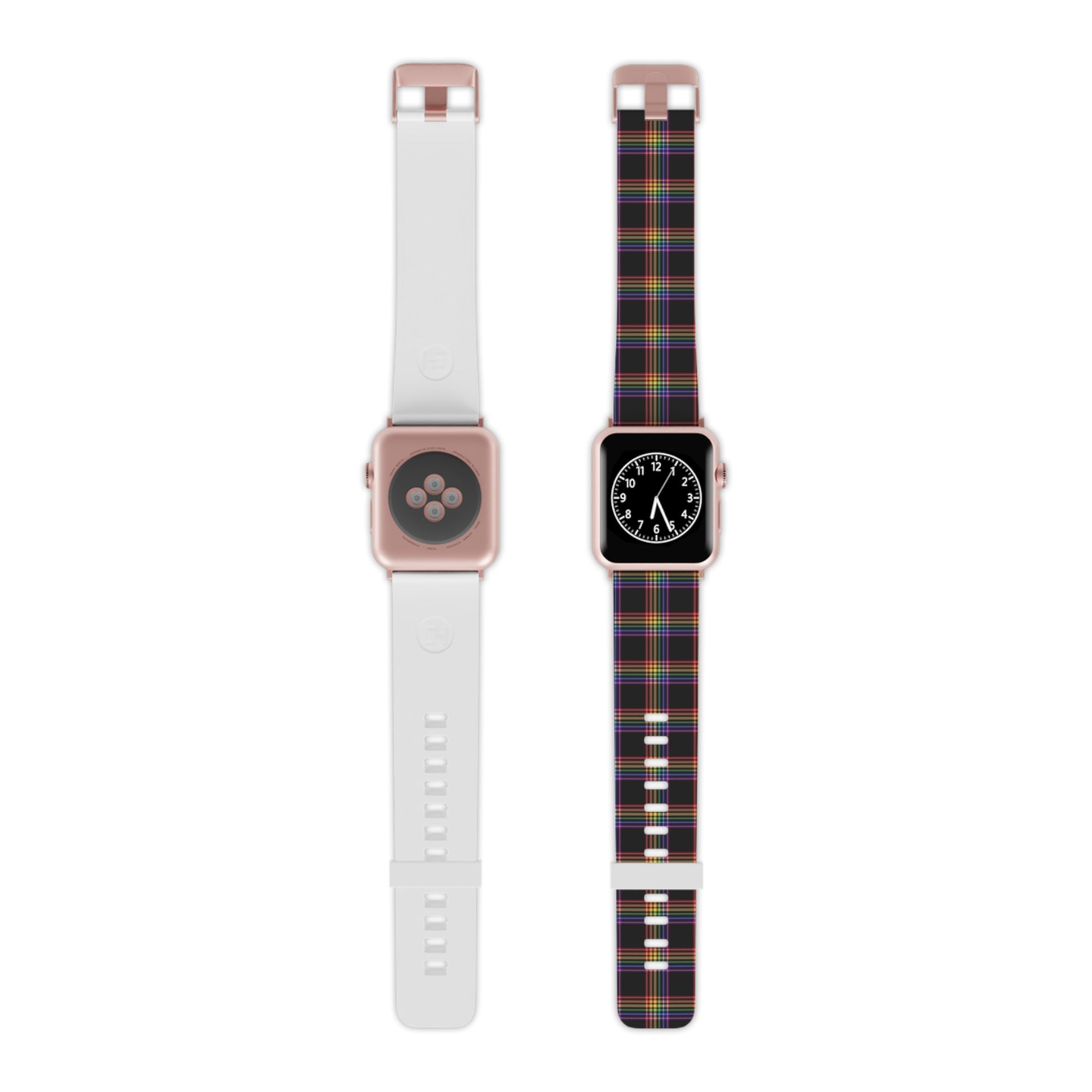 LGBTQ Pride Watch Band for Apple Watch - Plaid 16885636945057961213_2048