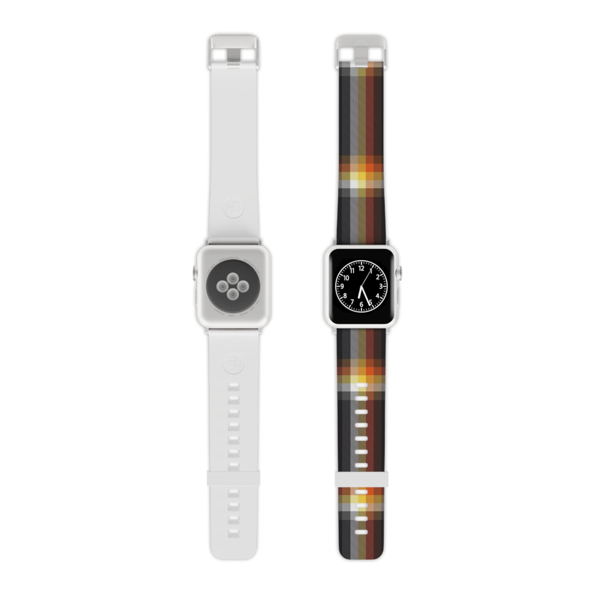 Gay Bear Pride Watch Band for Apple Watch - Plaid 1750819750563222397_2048