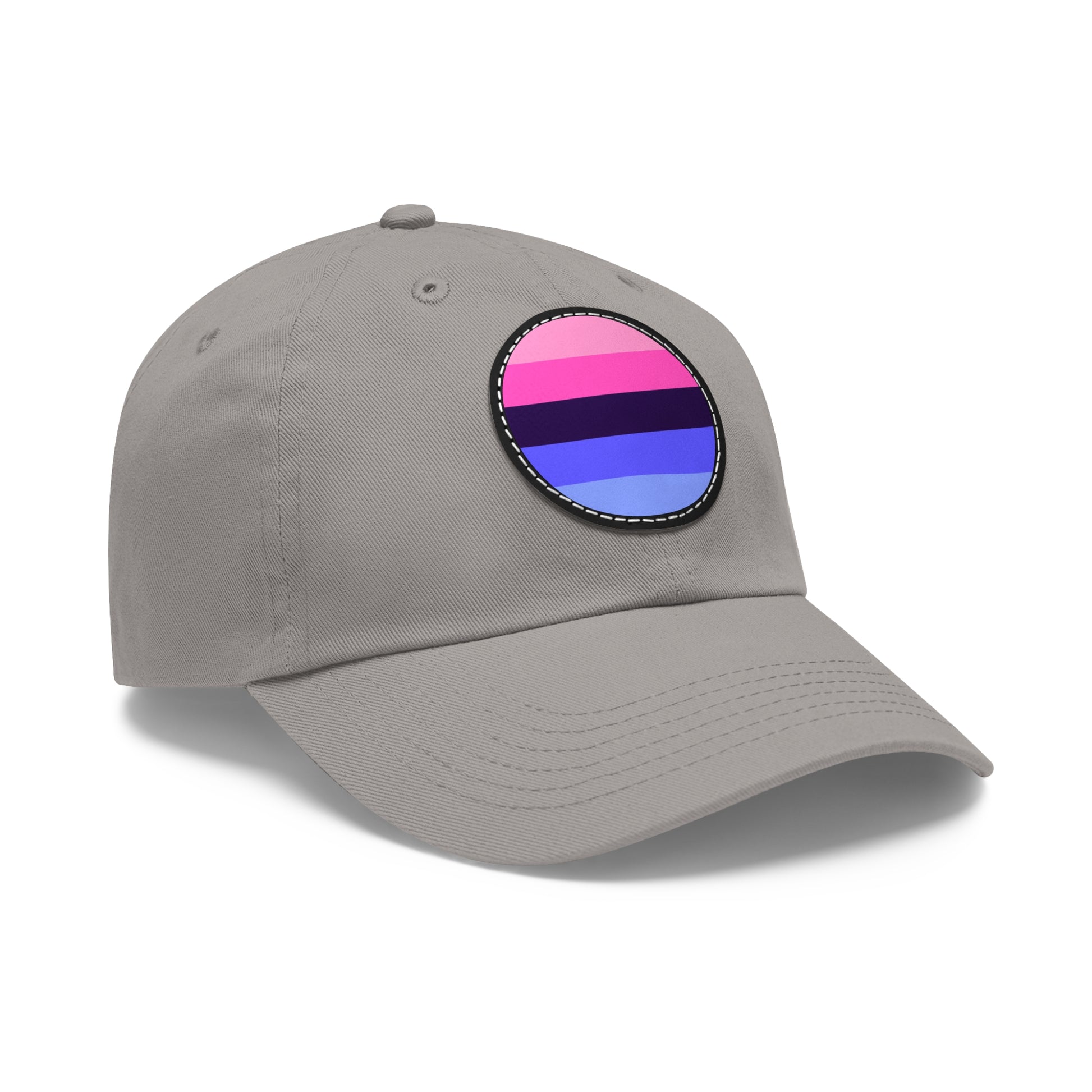 Omnisexual Pride Hat with Round Patch 17711208719462095910_2048