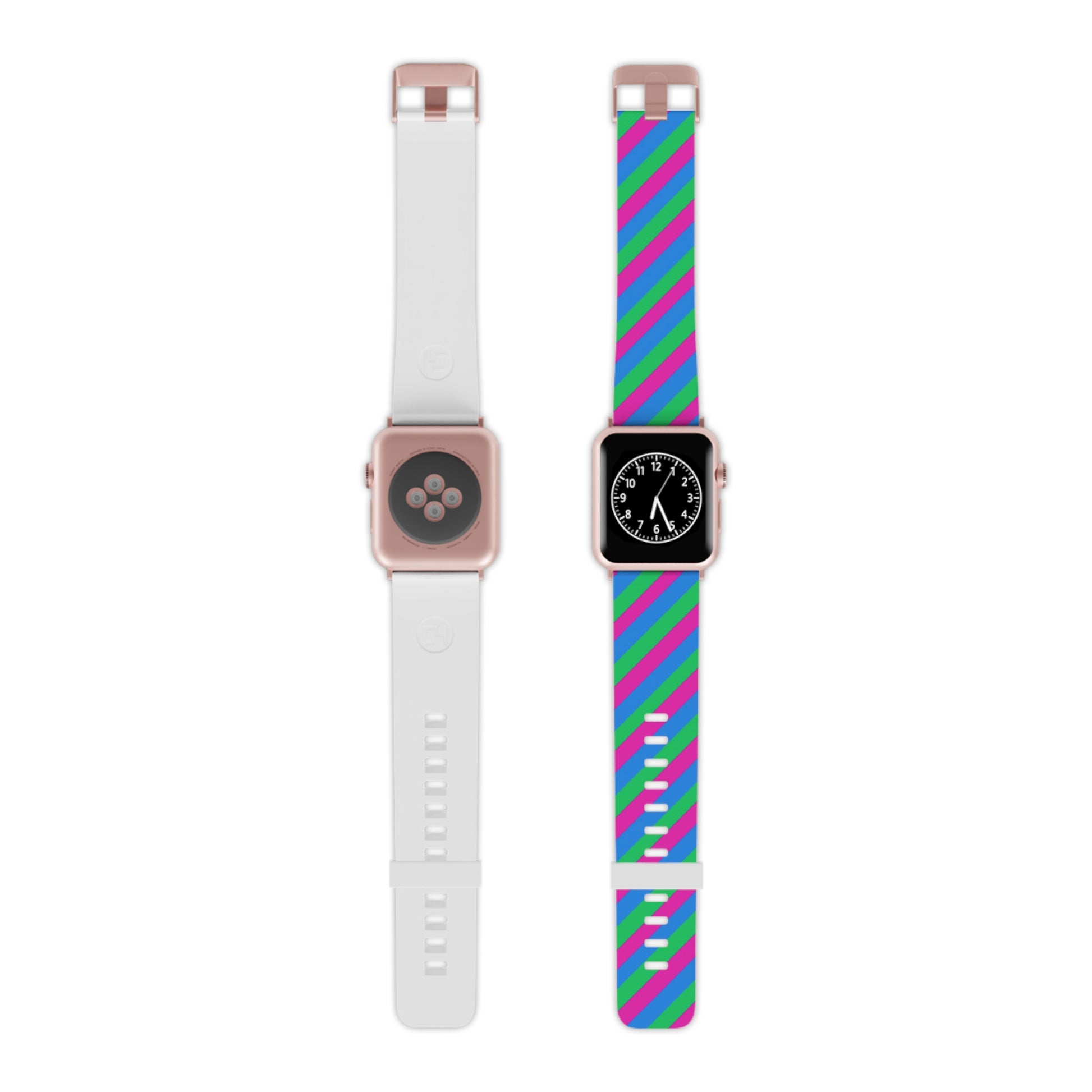 Polysexual Poly Pride Watch Band for Apple Watch - Stripes 17815262596165200128_2048