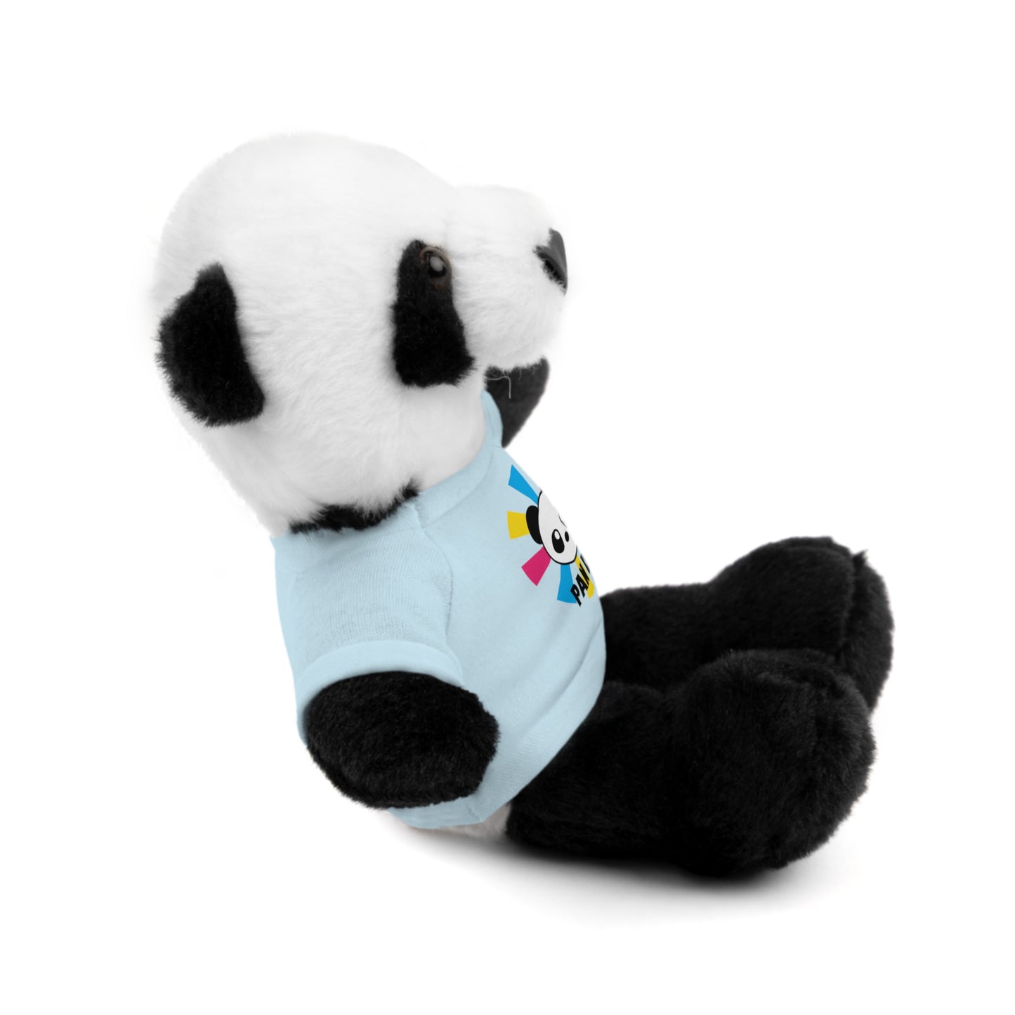 Pansexual Pan Pride Stuffed Plush Animal with Tee Pan Duh Panda 1997628552061449327_2048