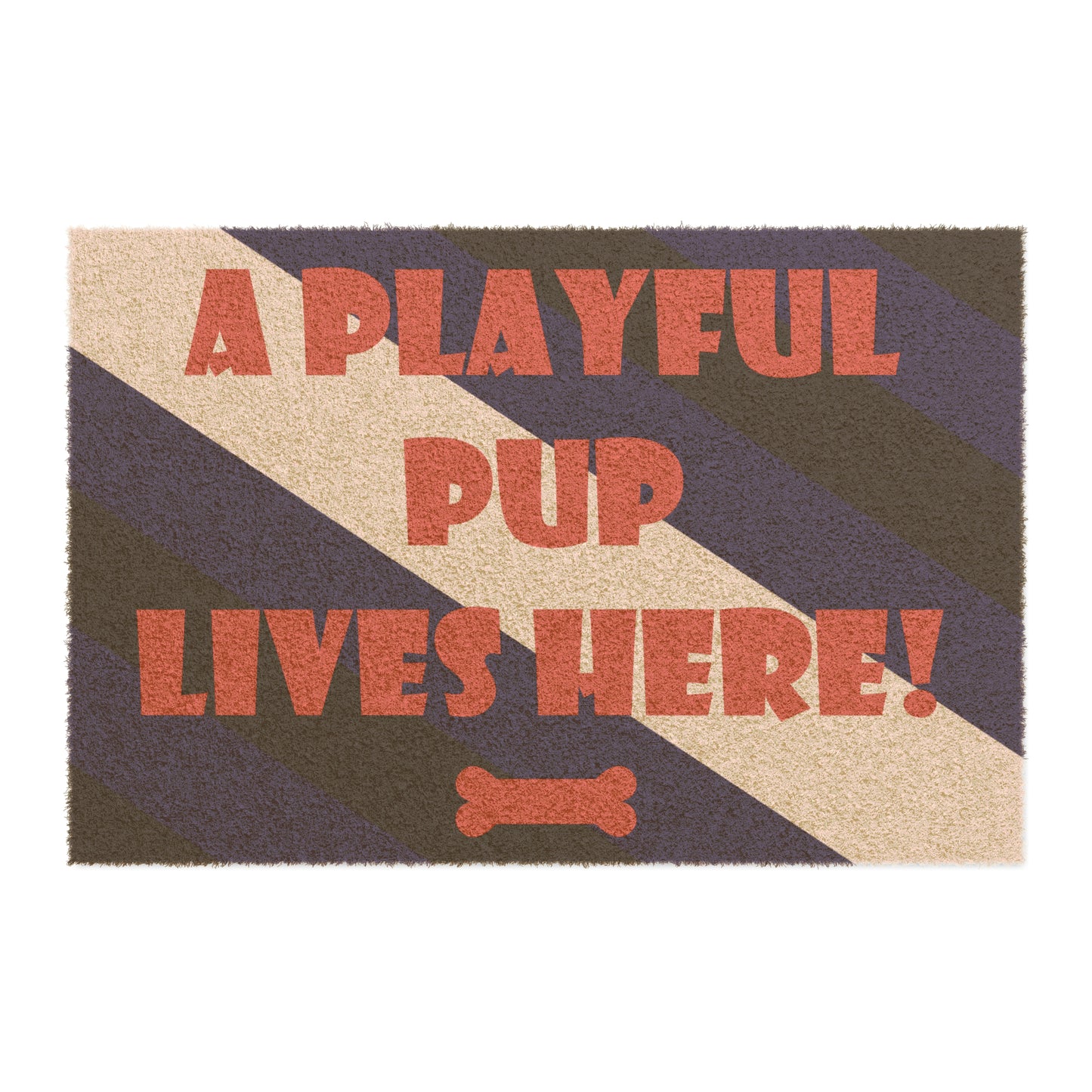 Puppy Play - A Playful Pup Lives Here Doormat 24" x 16" 203772869312078590_2048