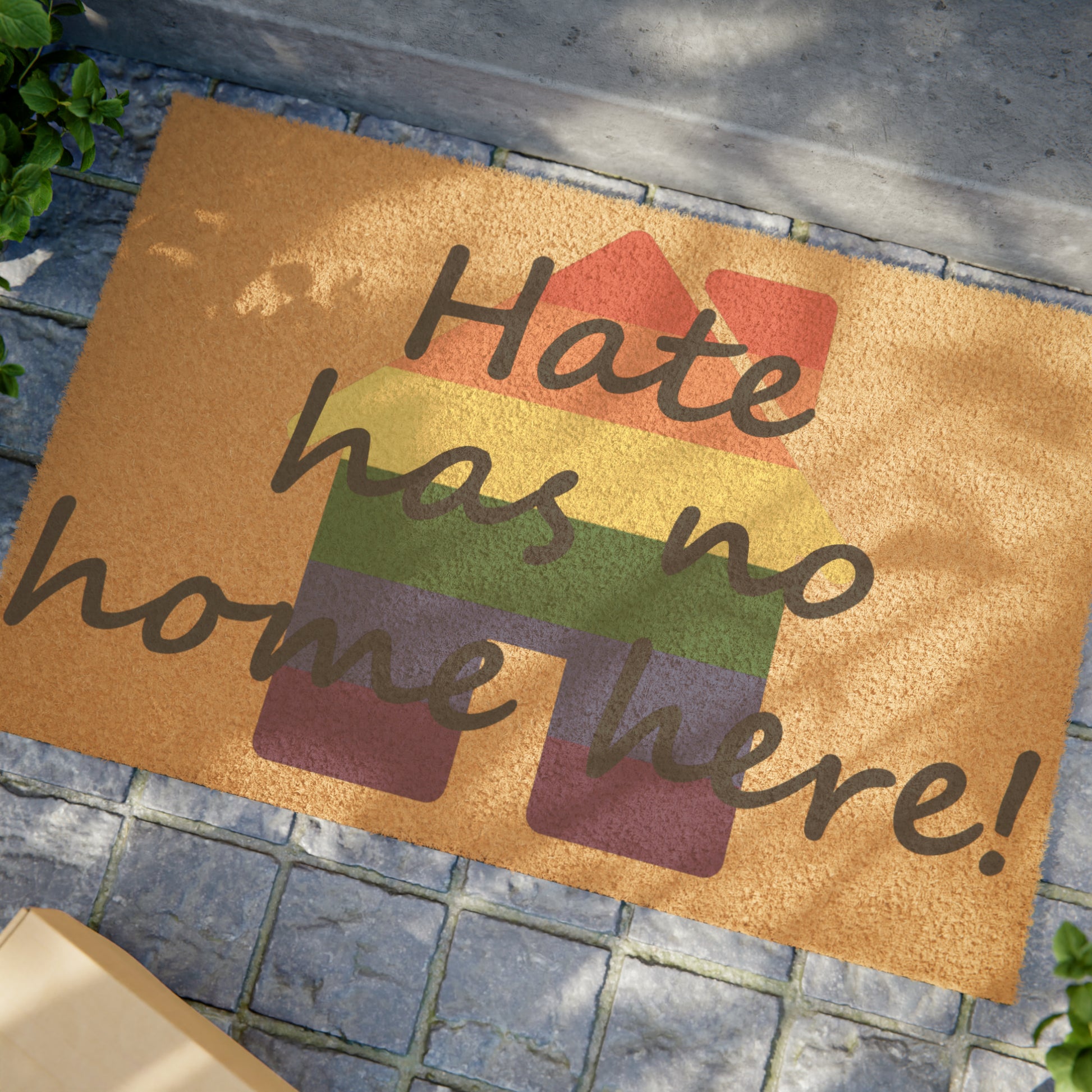 LGBTQ Hate Has No Home Here Doormat 20819280447844355_2048