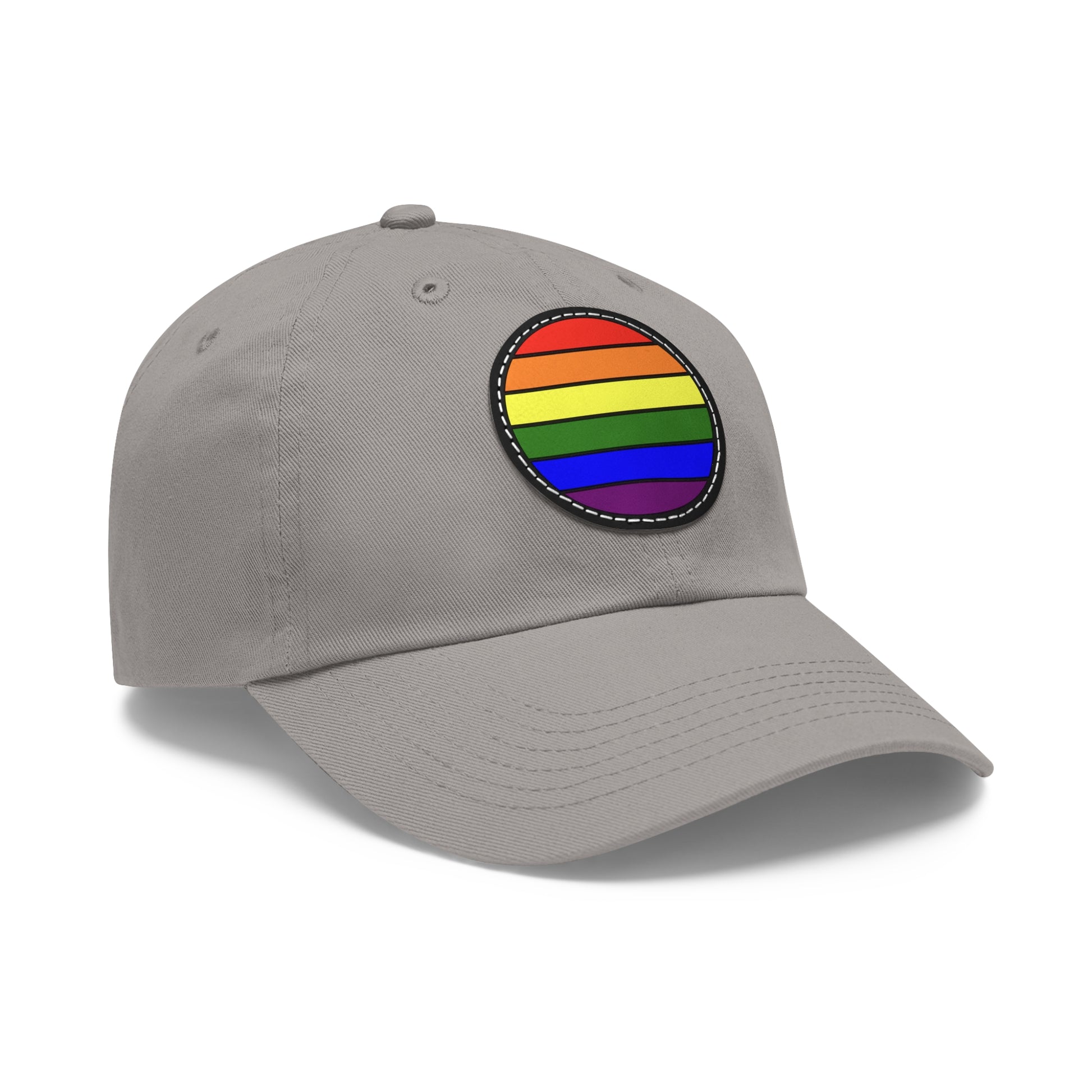 LGBTQ Pride Hat with Round Patch 2585850432634860540_2048