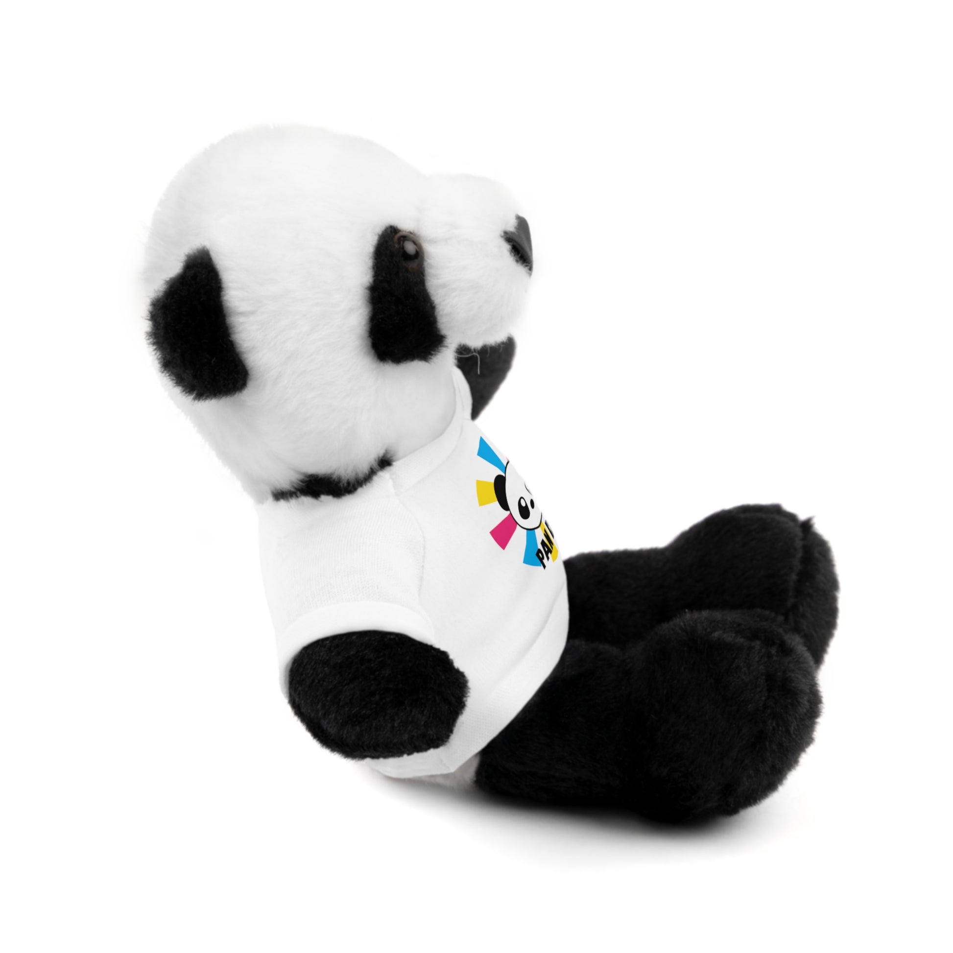 Pansexual Pan Pride Stuffed Plush Animal with Tee Pan Duh Panda 3069477661582469082_2048