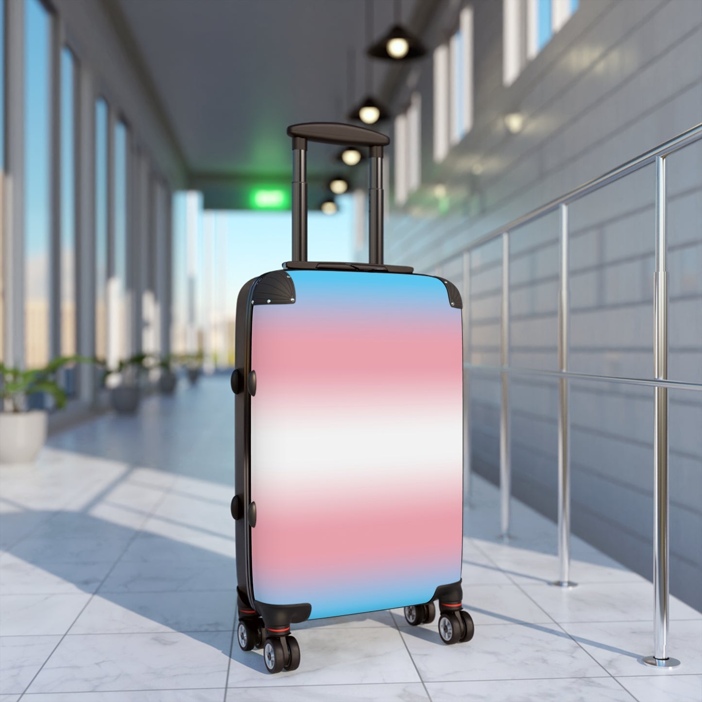 Transgender Pride Suitcase - Ombre 3854407891287718662_2048