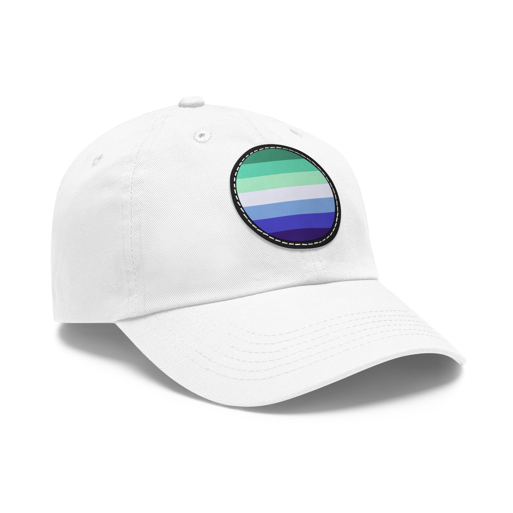 Gay MLM Vincian Pride Hat with Round Patch 3881663059592400946_2048