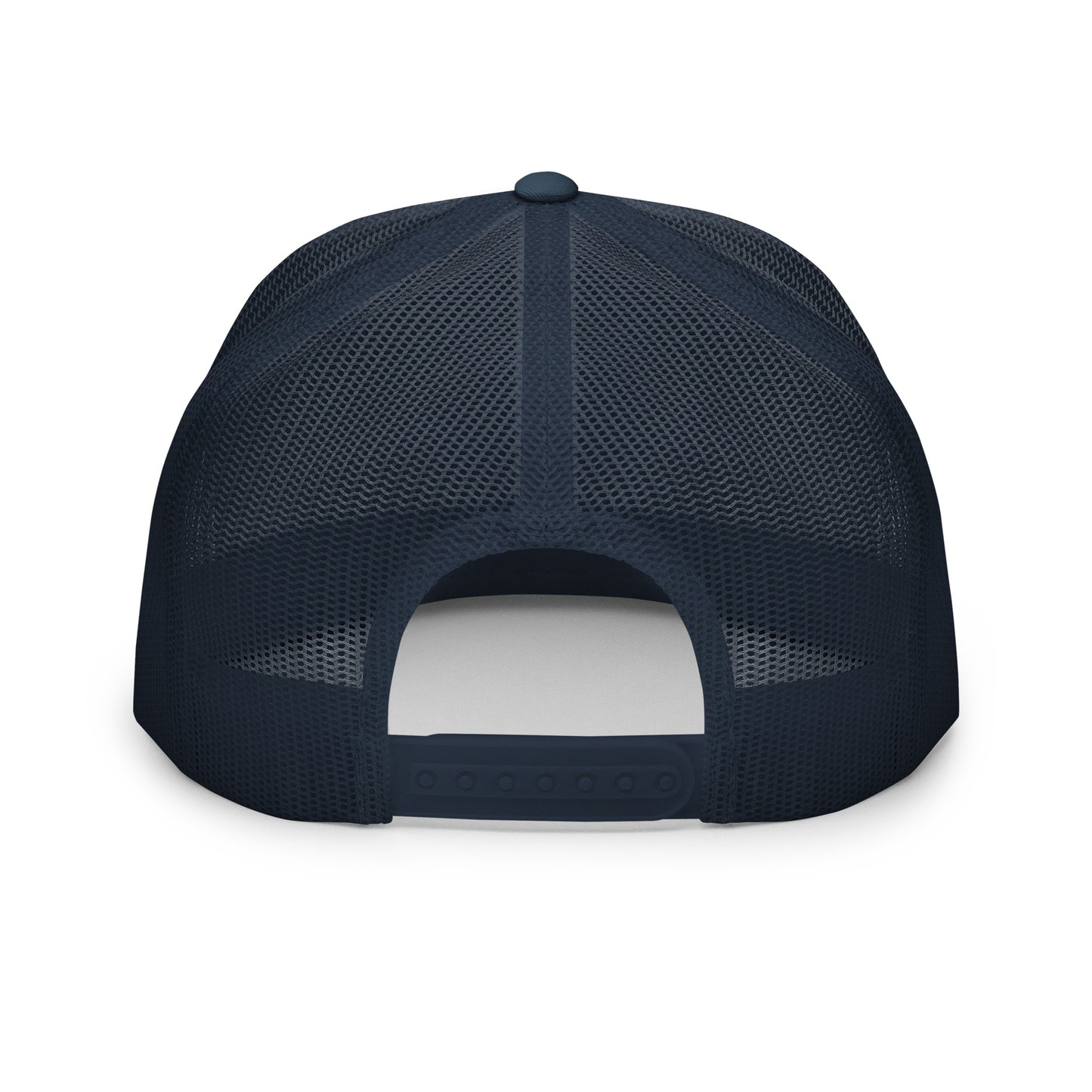 Queer Trucker Baseball Cap Hat 5-panel-trucker-cap-navy-back-66aeb61de0c0d