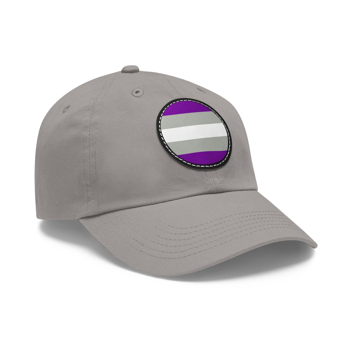 Greysexual Pride Hat with Round Patch 5001175515850155166_2048