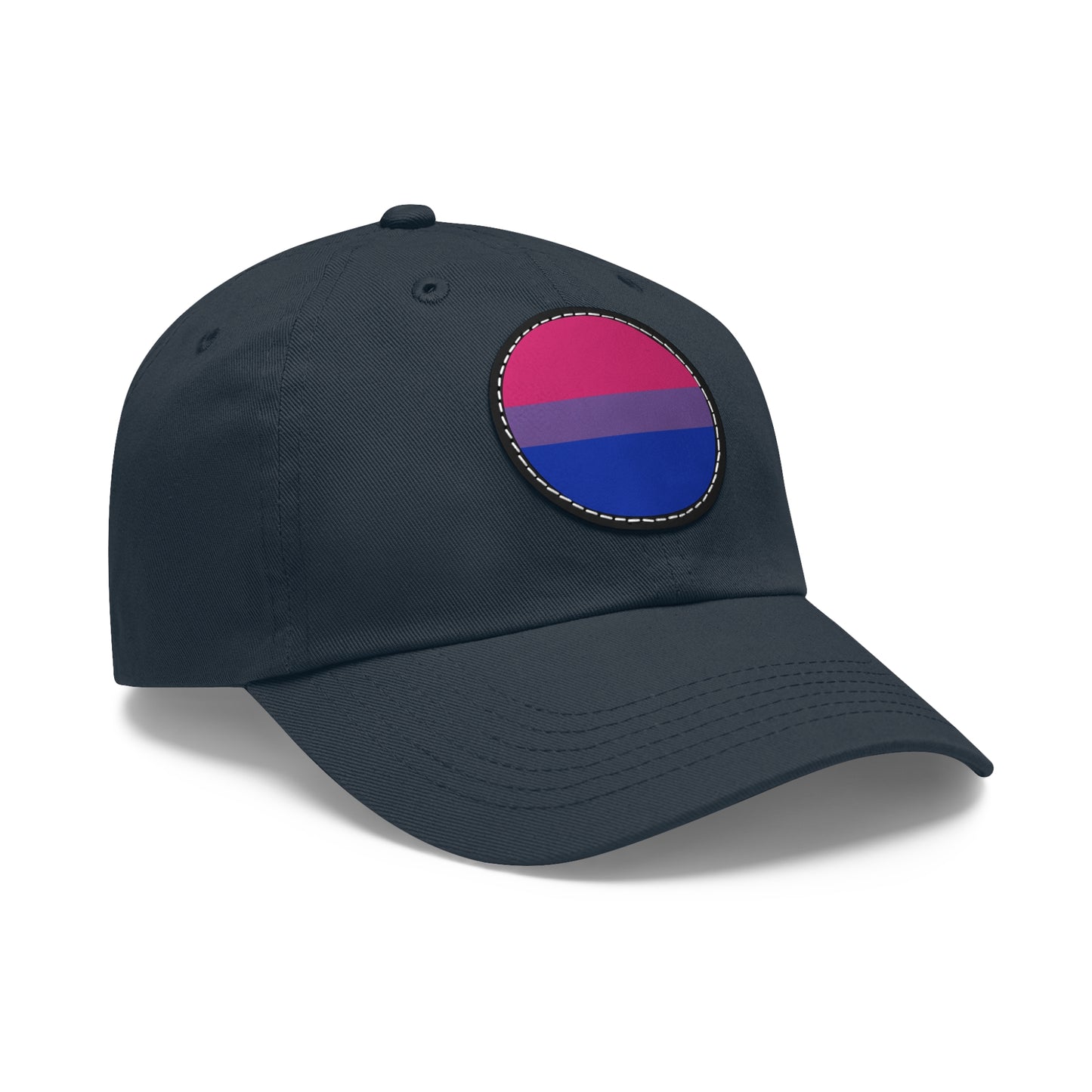 Bisexual Bi Pride Hat with Round Patch 5263361196403480223_2048