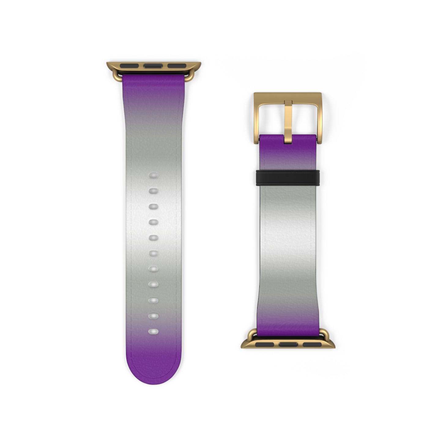 Greysexual Pride Apple Watch Band Strap In Ombre 38 - 41 mm Gold Matte 5986925469749522365_2048