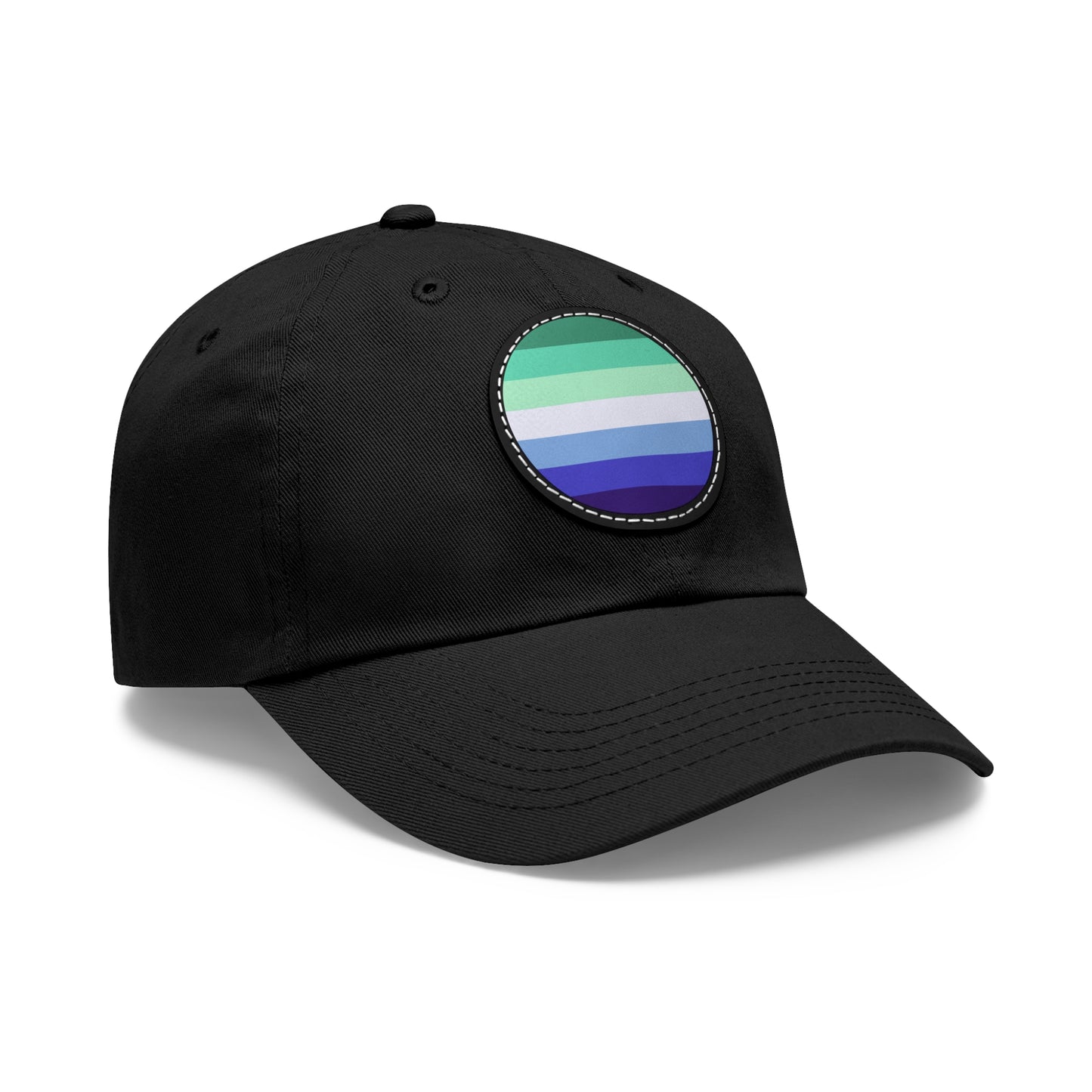 Gay MLM Vincian Pride Hat with Round Patch 6100560287126473165_2048