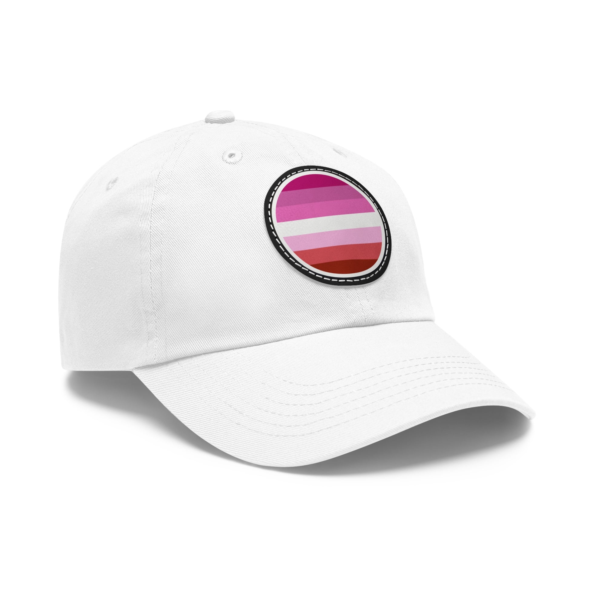 Lesbian Pride Hat with Round Patch 6557392450215794712_2048