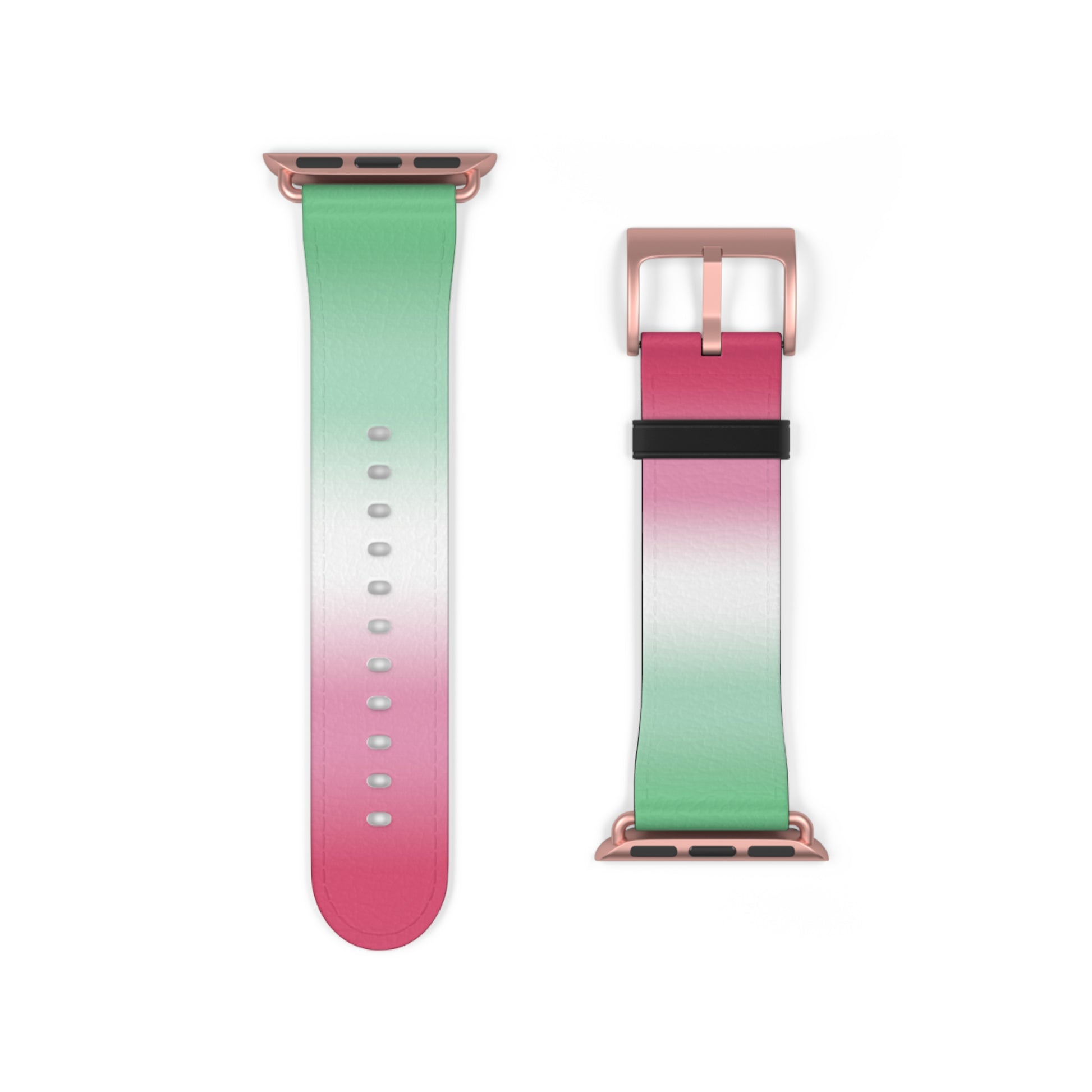 Abrosexual Pride Apple Watch Band Strap In Ombre 38 - 41 mm Rose Gold Matte 6559692535832467217_2048