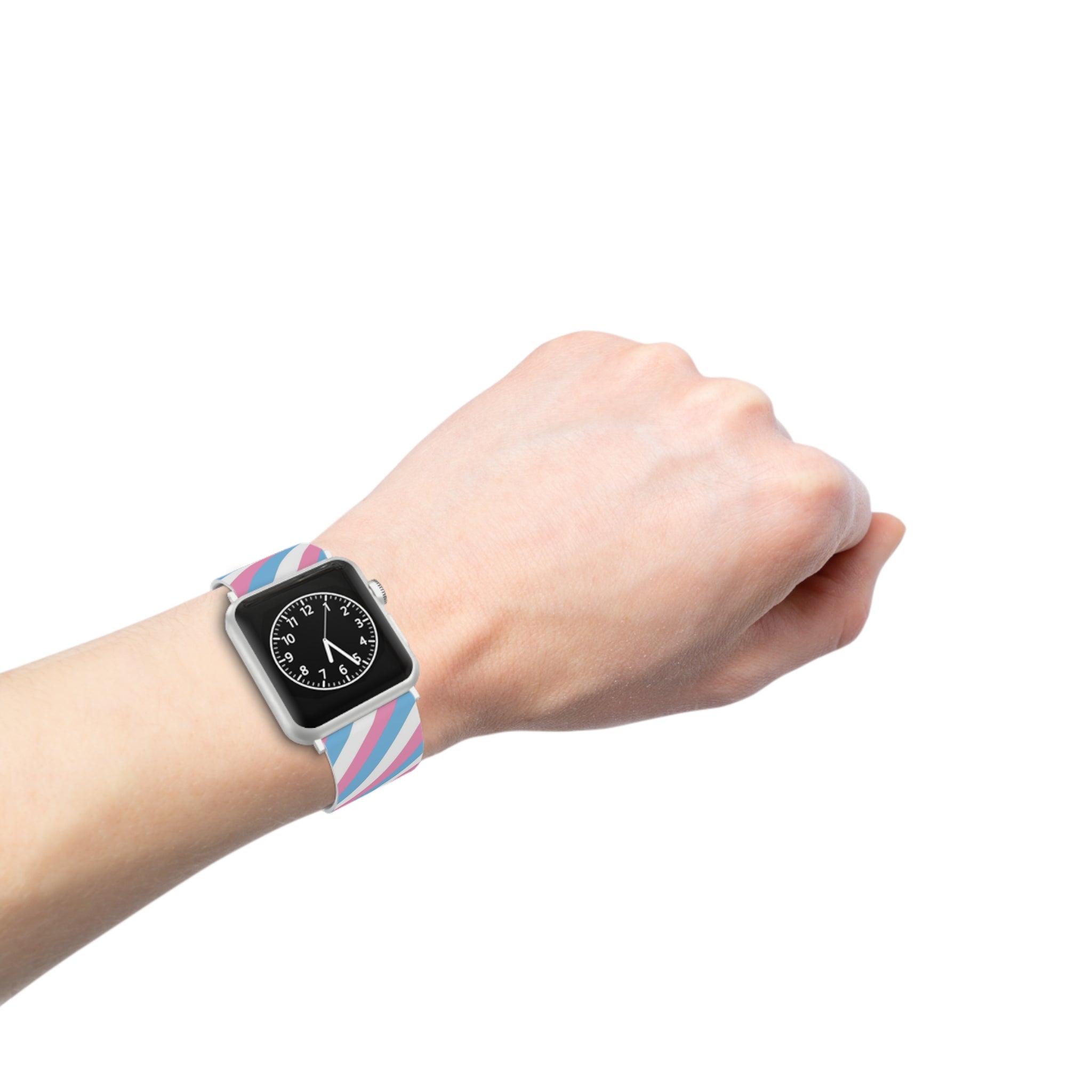 Transgender Trans Pride Watch Band for Apple Watch Stripes