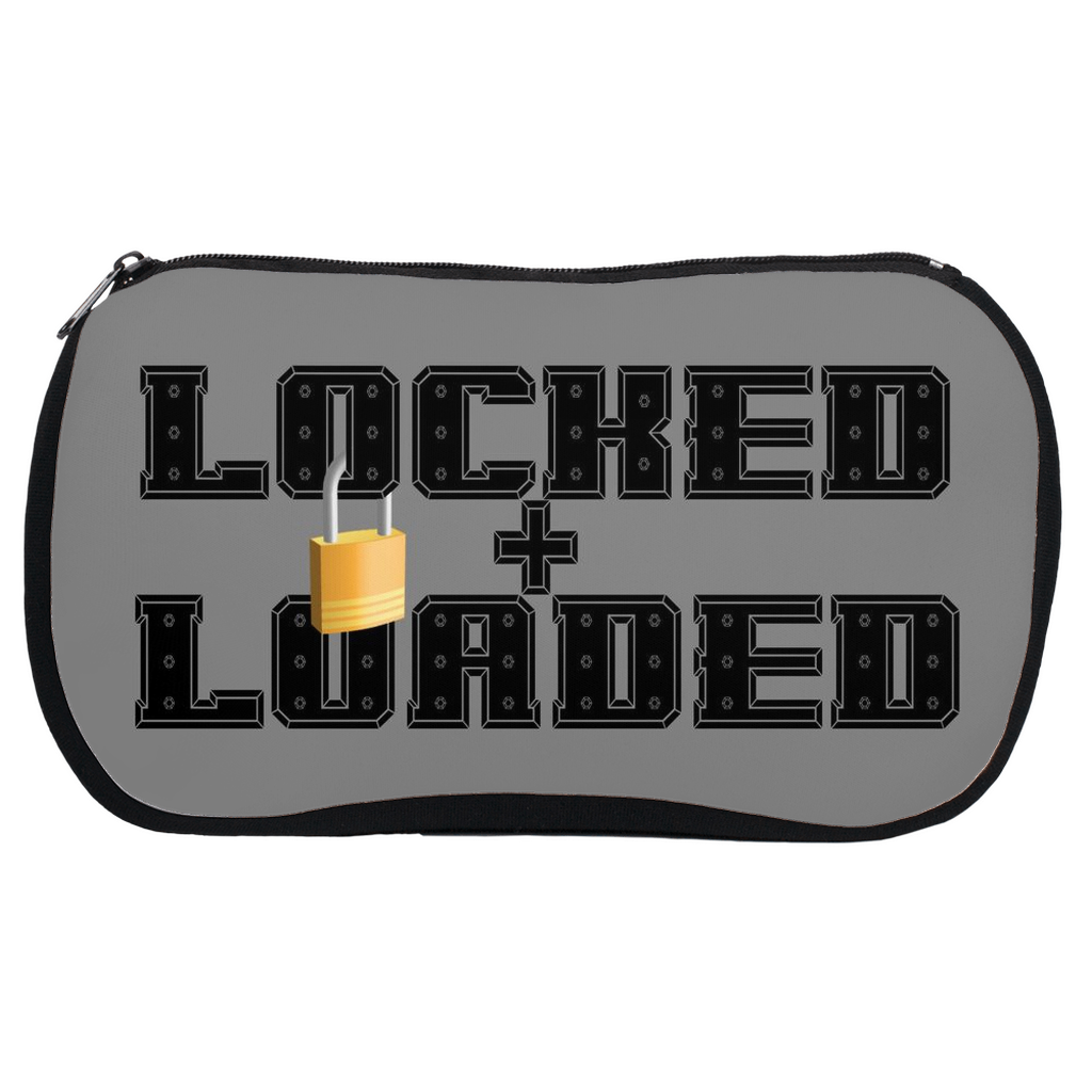 Locked and Loaded Chastity Accessory Storage Carry Bag Grey 7193aca28cc2a664b9953b4d51c8e2e4