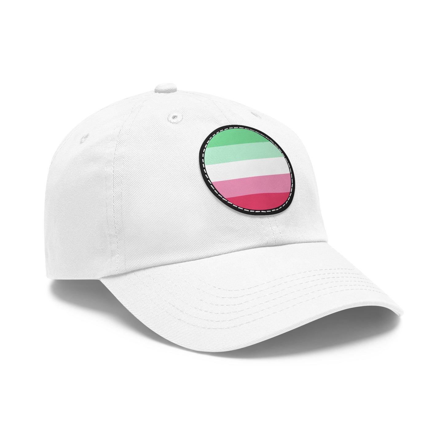 Abrosexual Pride Hat with Round Patch 7738742849613451321_2048