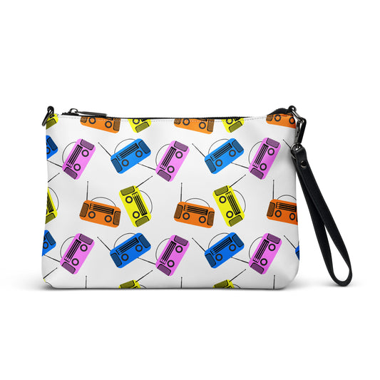 80s Boombox Era Purse Handbag Default Title 80s-crossbody-bag-white-front