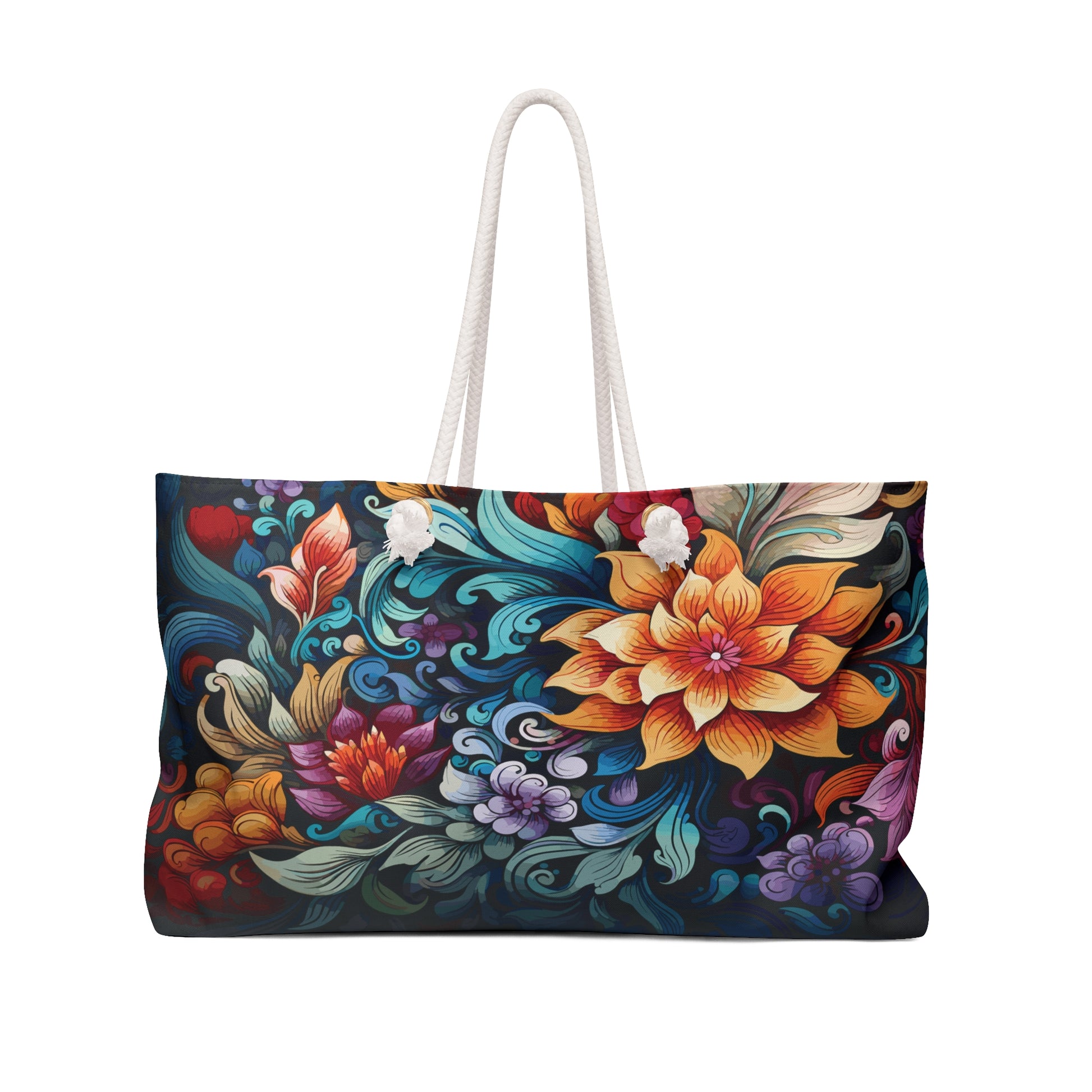 Not Your Grannies Floral Weekender Bag 24" × 13" 830579217360616056_2048