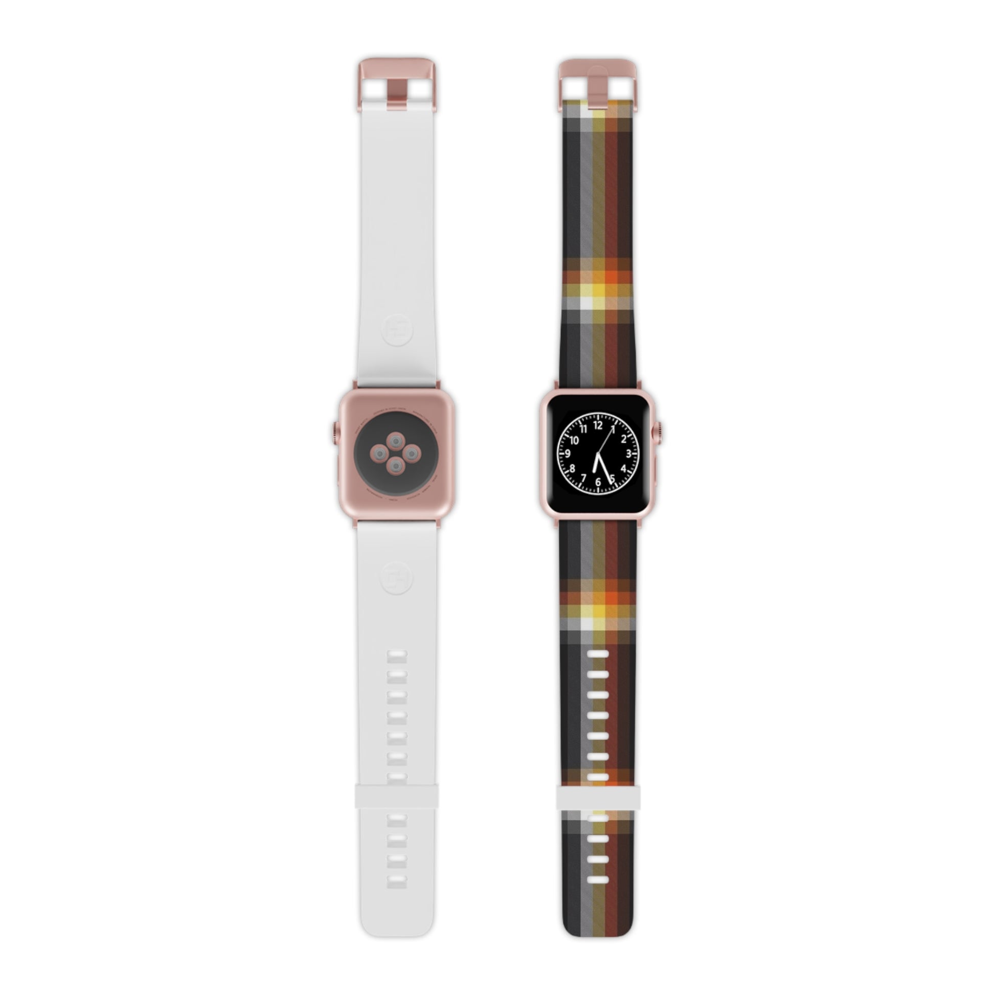 Gay Bear Pride Watch Band for Apple Watch - Plaid 8318335927863075324_2048