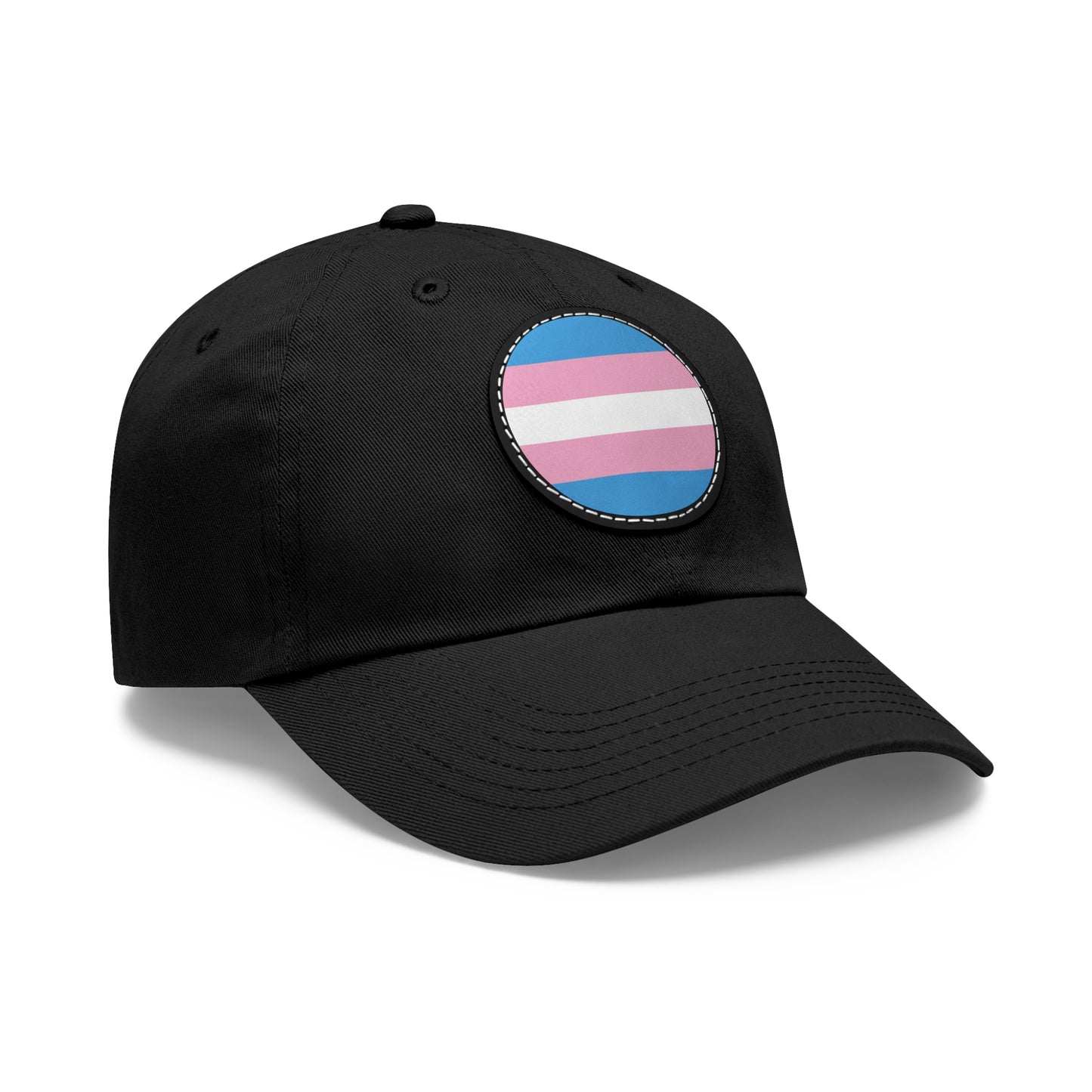 Transgender Trans Pride Hat with Round Patch 8667150665177396441_2048