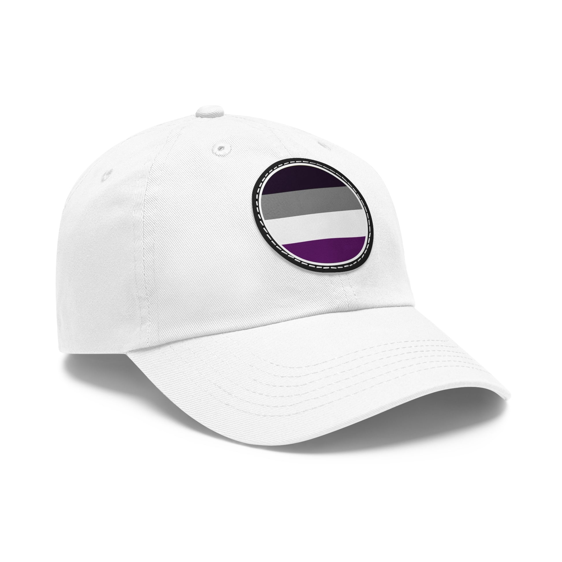 Asexual Ace Pride Hat with Round Patch 9398816894521704272_2048