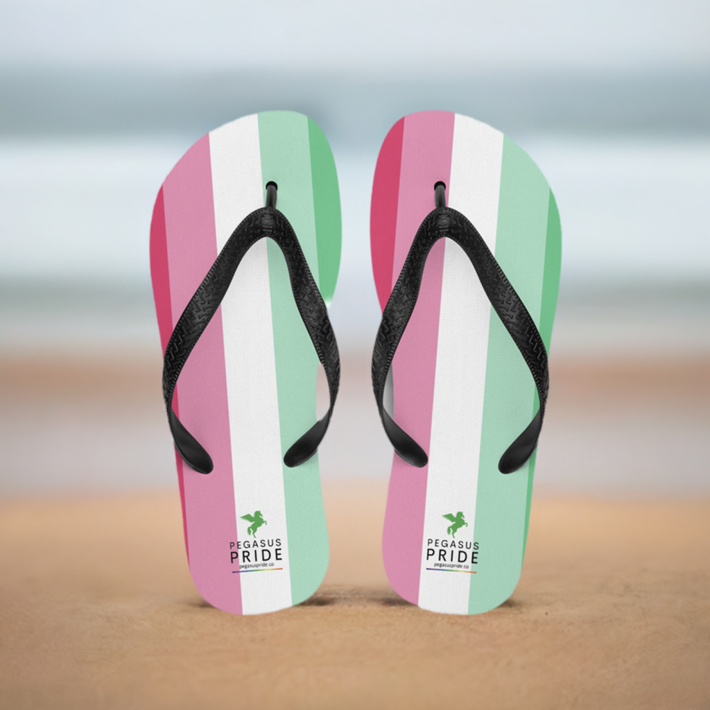 Abrosexual Pride Flag Flip-Flop Sandals Abrosexual-Pride-Flag-Flip-Flop-Sandals