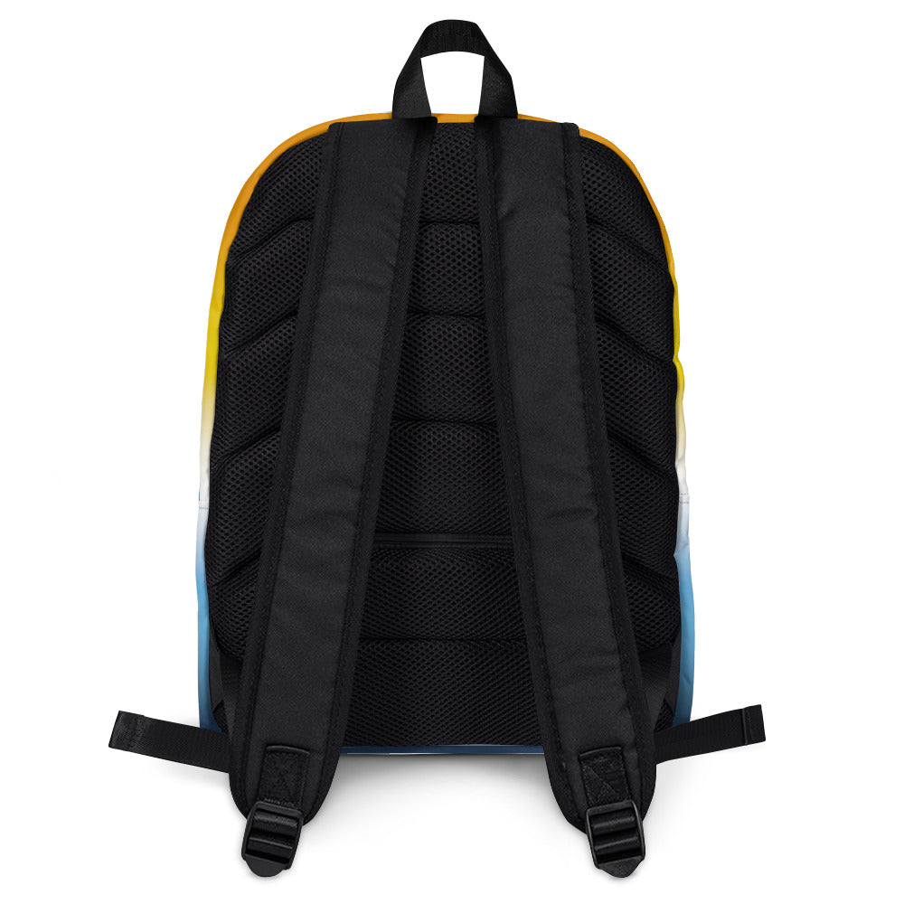 Aroace Pride Backpack with Laptop Compartment Aroace-Pride-Backpack-Ombre-back