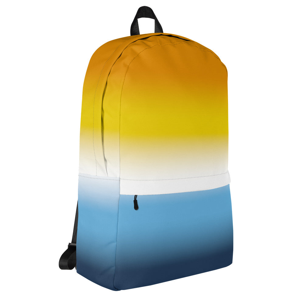 Aroace Pride Backpack with Laptop Compartment Aroace-Pride-Backpack-Ombre-right