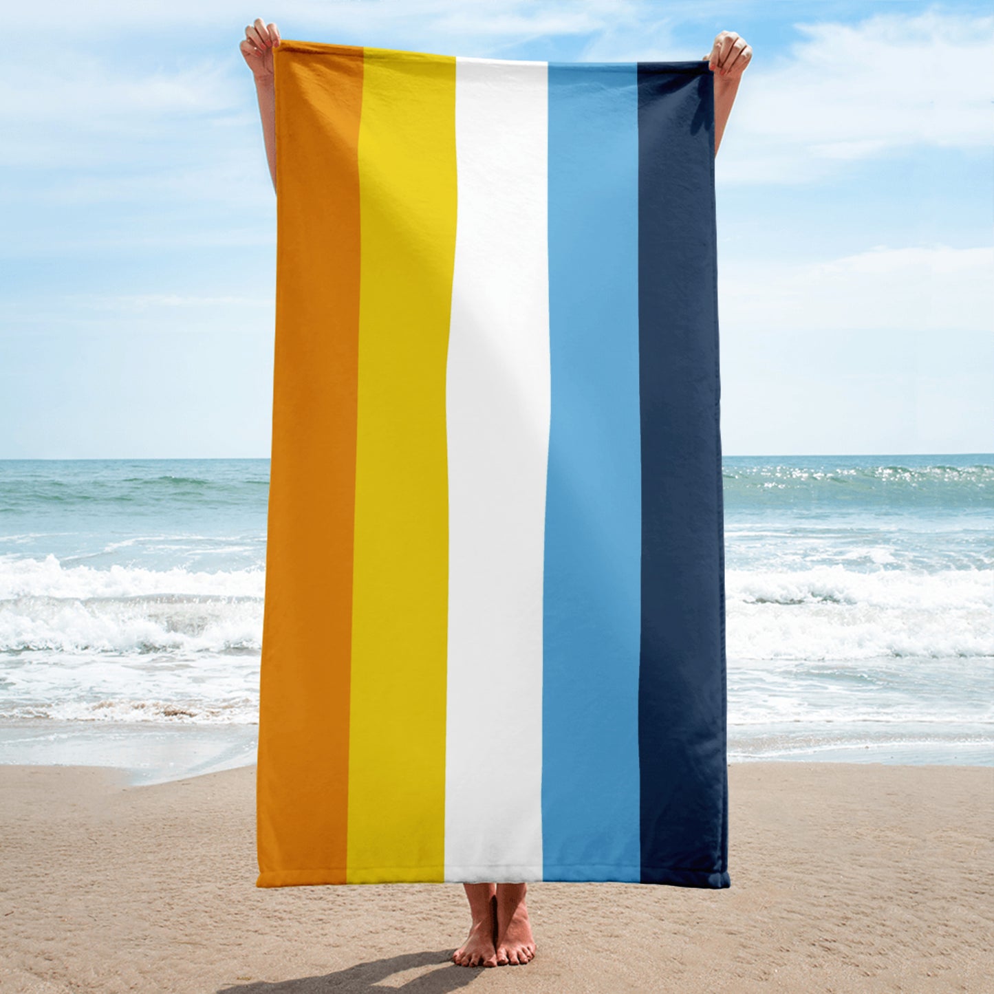 Aroace Pride Flag Beach Blanket Towel Aroace-Pride-Flag-Beach-Blanket-Towel-beach