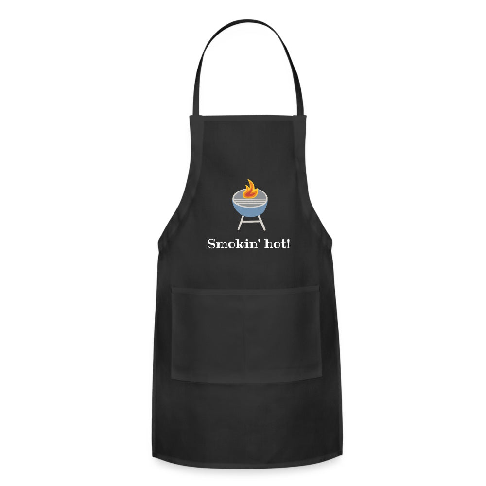 Smokin' Hot Apron Black Black