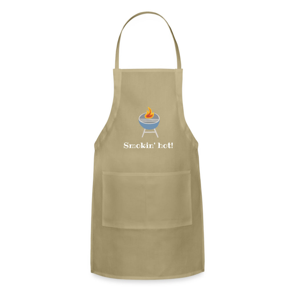 Smokin' Hot Apron Khaki Khaki