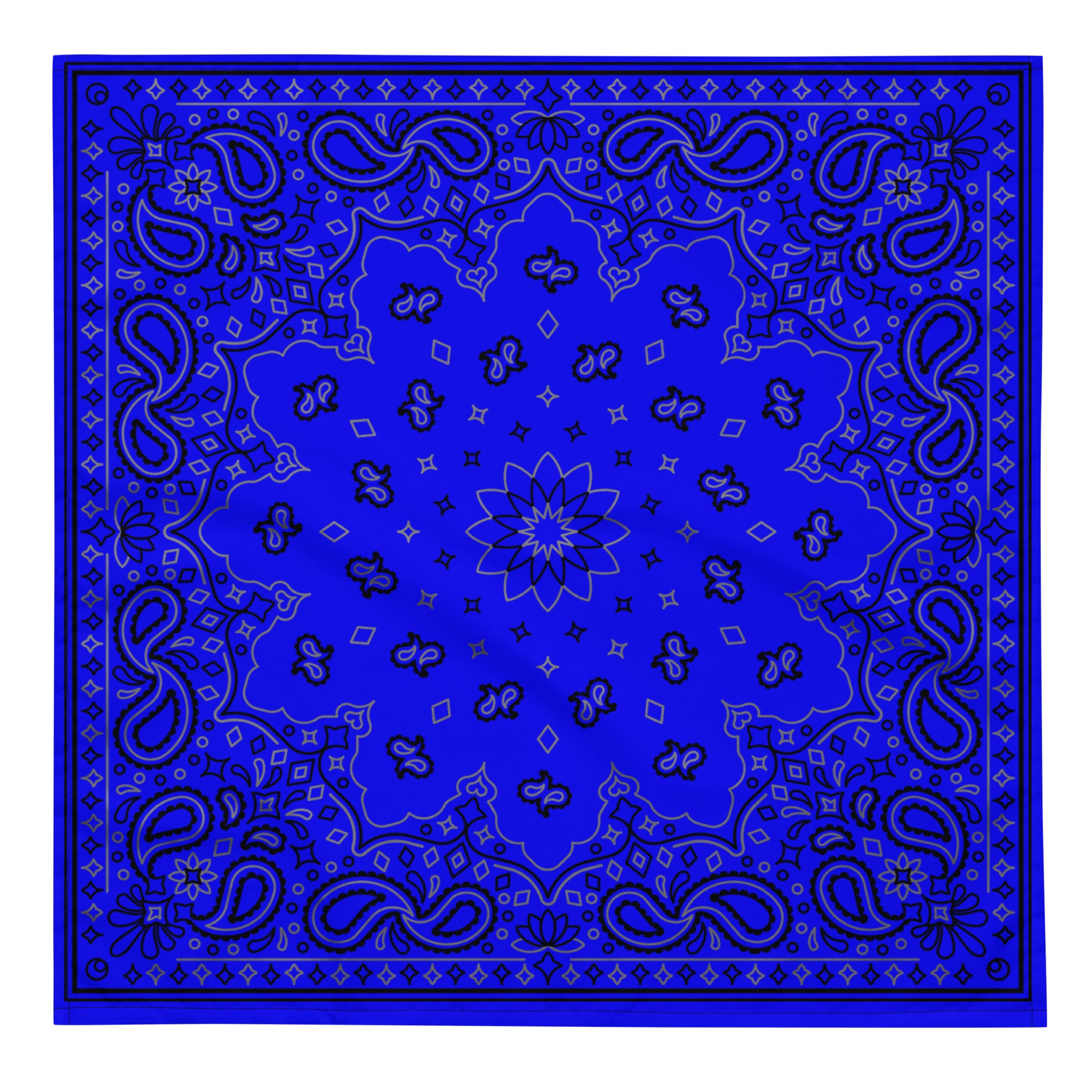 LGBTQ Bandana in Blue L LGBTQ-pride-bandana-blue-front