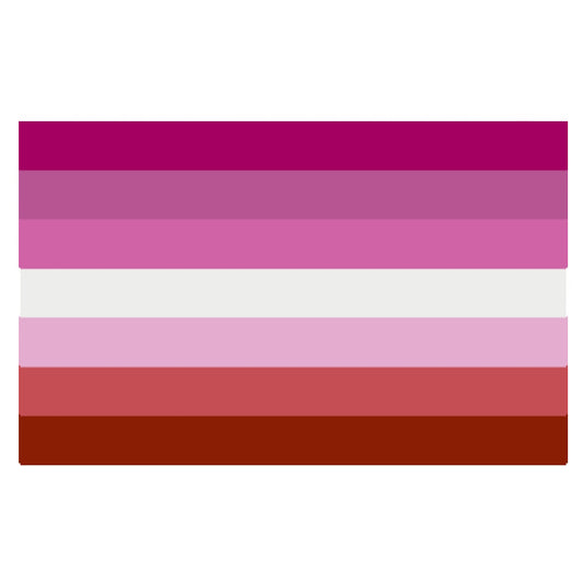 Lesbian Pride Flag 3x5 - "Pink" Lesbian 3x5 Lesbian-Pink-Pride-Flag