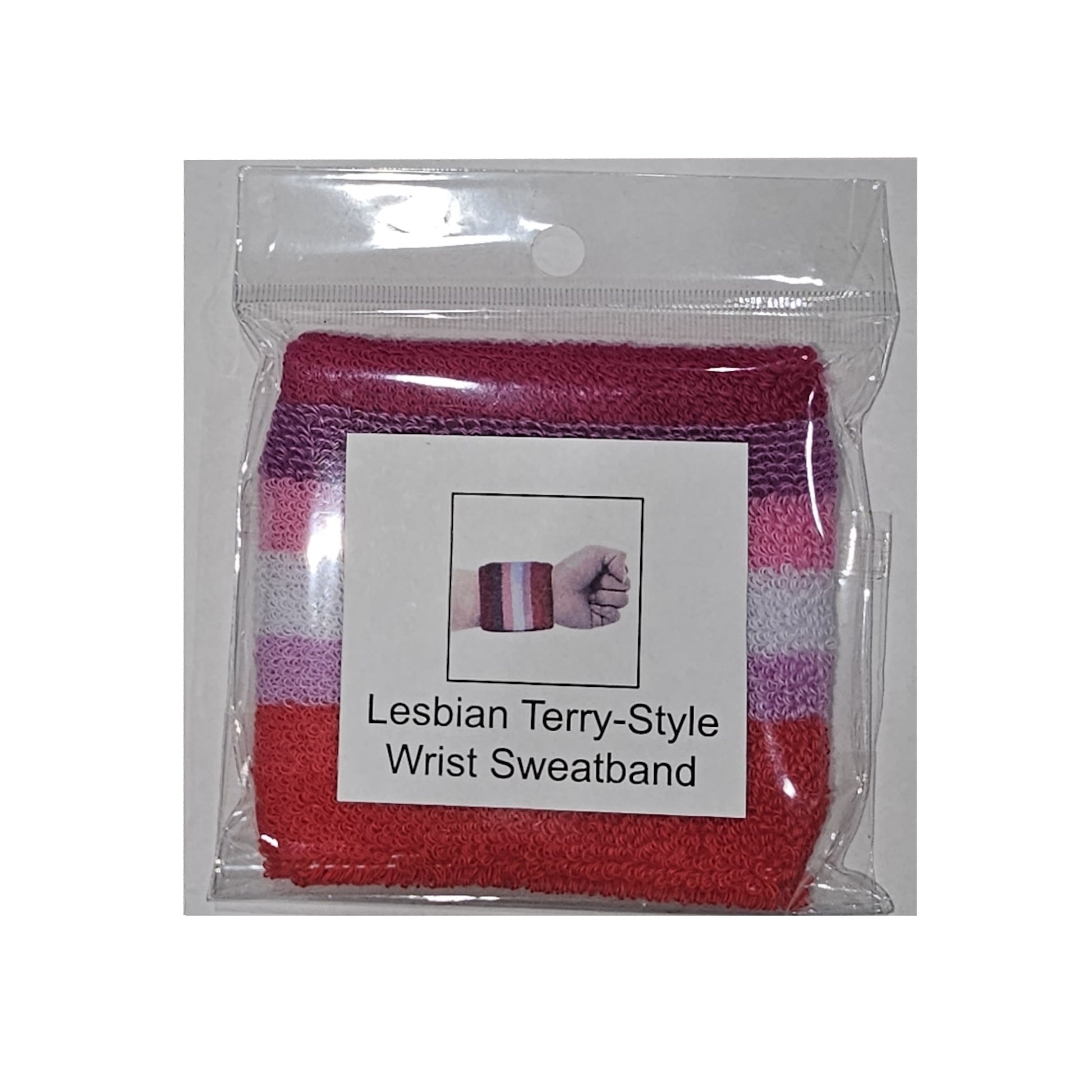 Lesbian Pride Wrist Sweat Band Lesbian-pride-Wrist-Sweatband