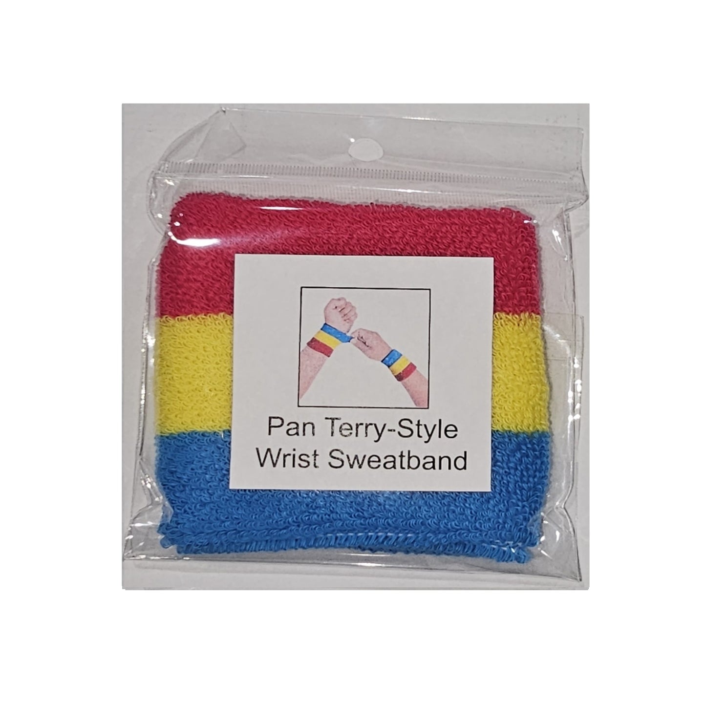 Pansexual Pan Pride Wrist Sweat Band Pansexual-pan-pride-Wrist-Sweatband