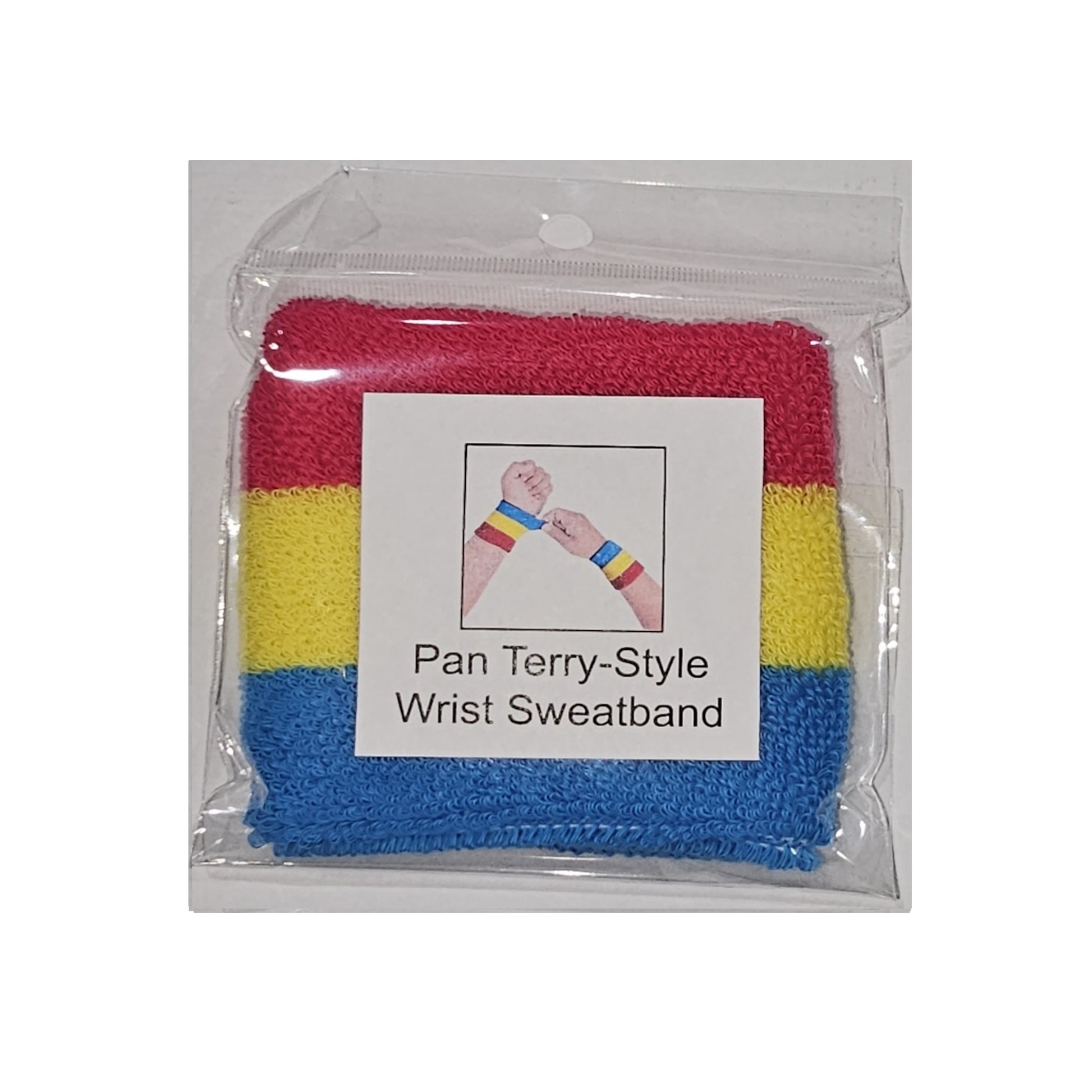 Pansexual Pan Pride Wrist Sweat Band Pansexual-pan-pride-Wrist-Sweatband