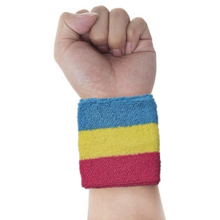 Pansexual Pan Pride Sweat Wristband Pansexual-pan-pride-Wristband