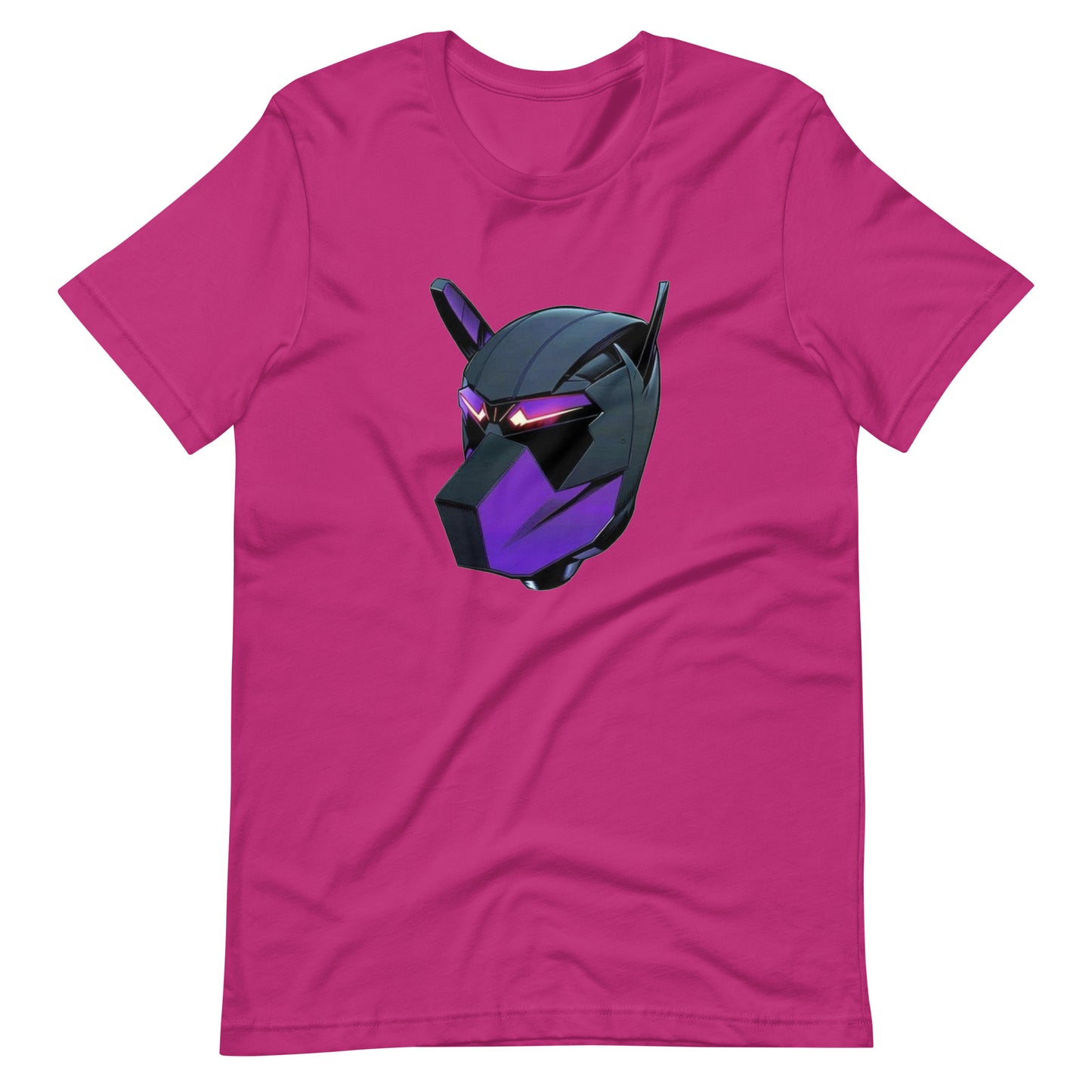 Puppy Play Futuristic Hood T-shirt Berry Puppy-pup-Play-Futuristic-Hood-T-shirt-berry-front