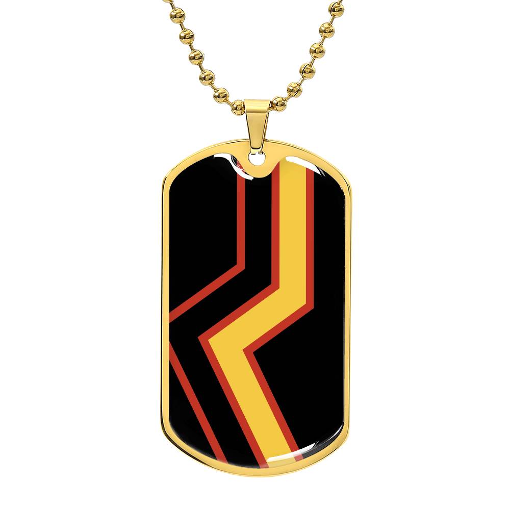 Rubber Latex Pride Military Dog Tag Necklace Gold Rubber-Latex-Pride-Military-Dog-Tag-Necklace-gold