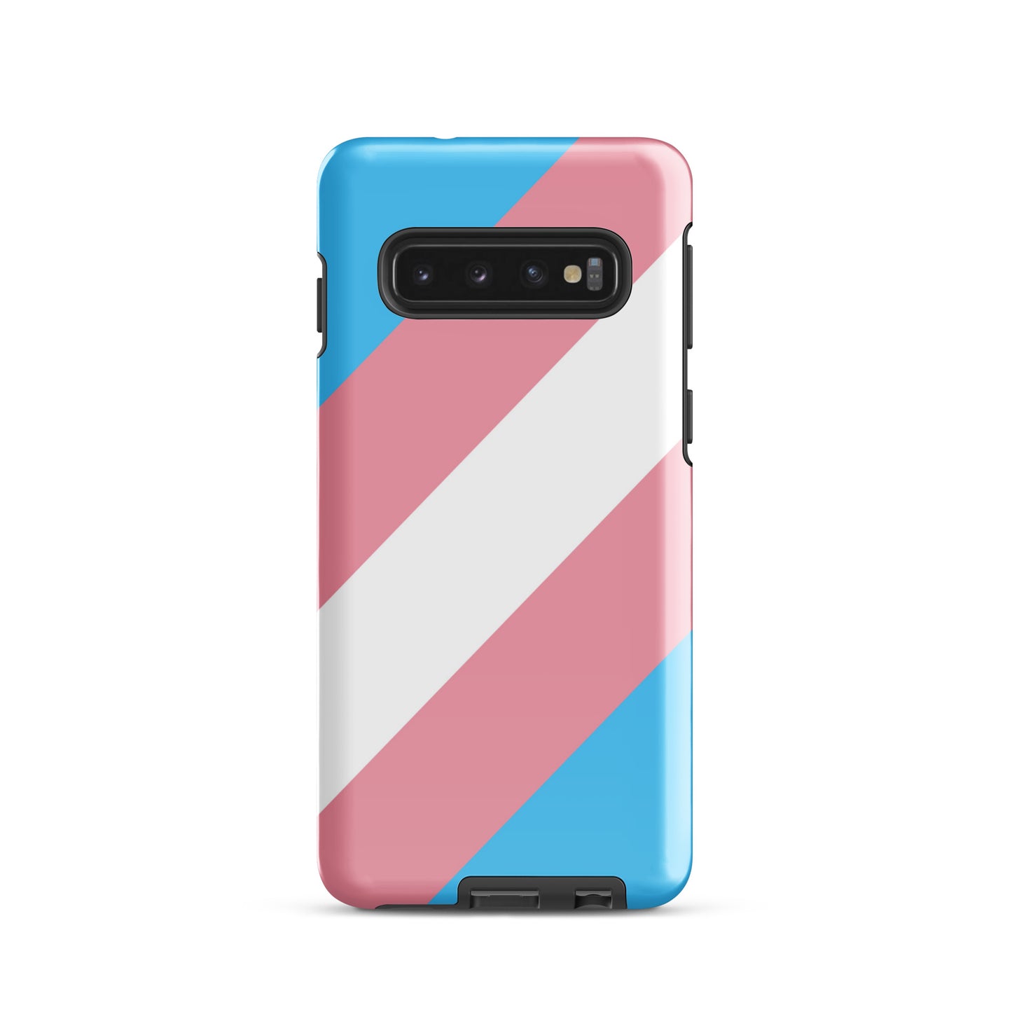 Transgender Trans Pride Tough Cell Phone Case for Samsung Galaxy Samsung Galaxy S10 Transgender Transgender-Trans-Pride-Tough-Cell-Phone-Case-for-Samsung-Galaxy-s10-front