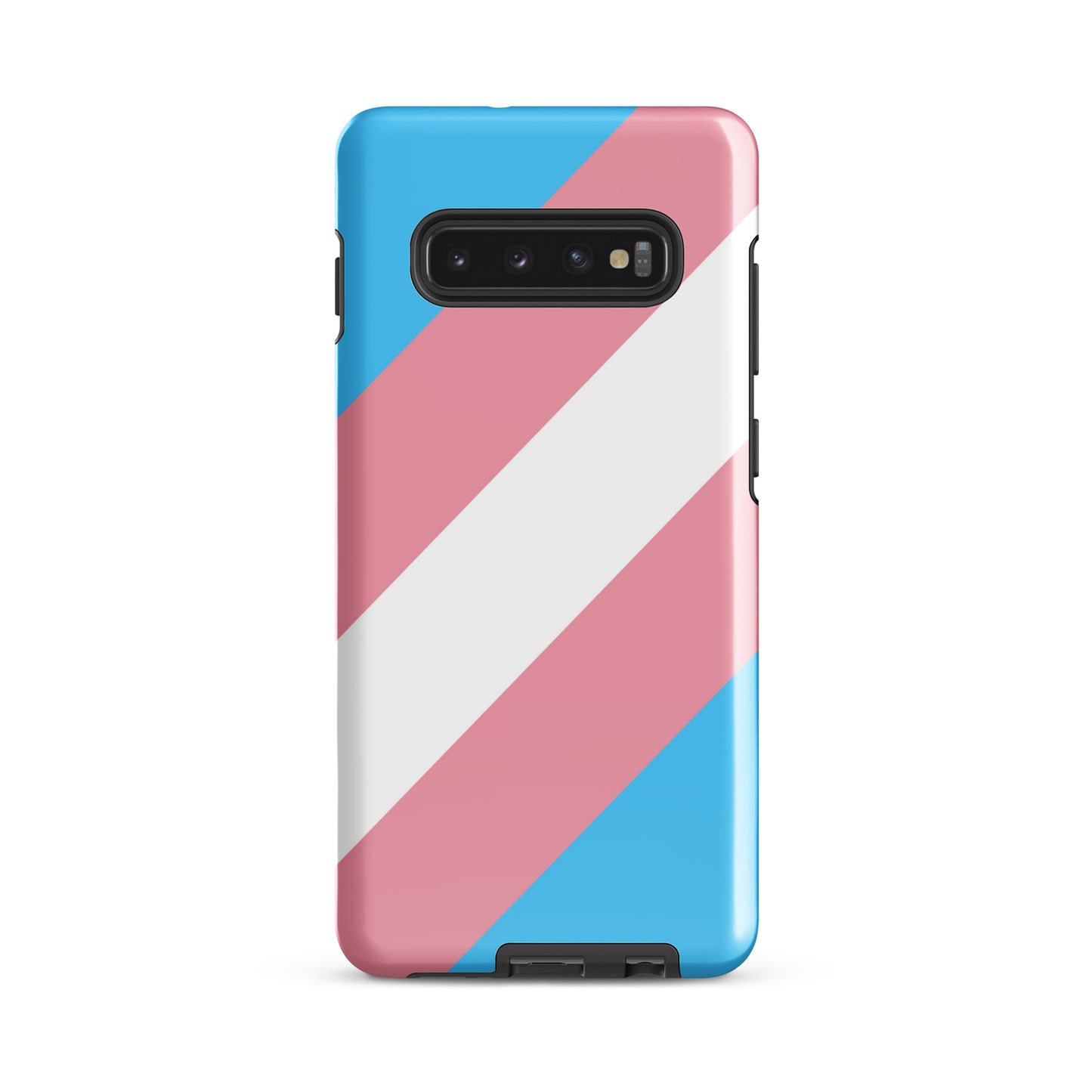 Transgender Trans Pride Tough Cell Phone Case for Samsung Galaxy Samsung Galaxy S10 Plus Transgender Transgender-Trans-Pride-Tough-Cell-Phone-Case-for-Samsung-Galaxy-s10-plus-front