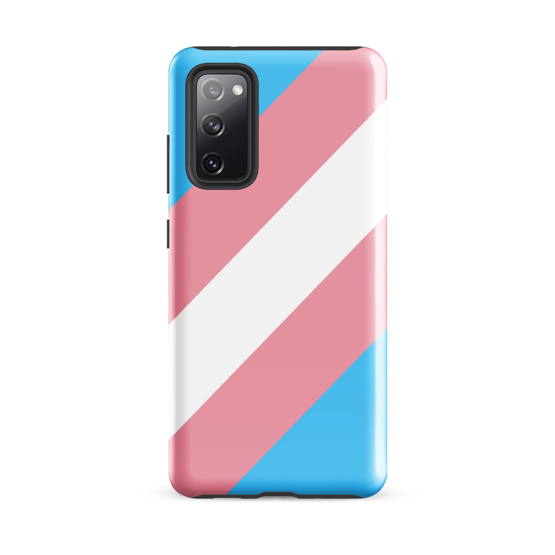 Transgender Trans Pride Tough Cell Phone Case for Samsung Galaxy Samsung Galaxy S20 FE Transgender Transgender-Trans-Pride-Tough-Cell-Phone-Case-for-Samsung-Galaxy-s20-fe-front