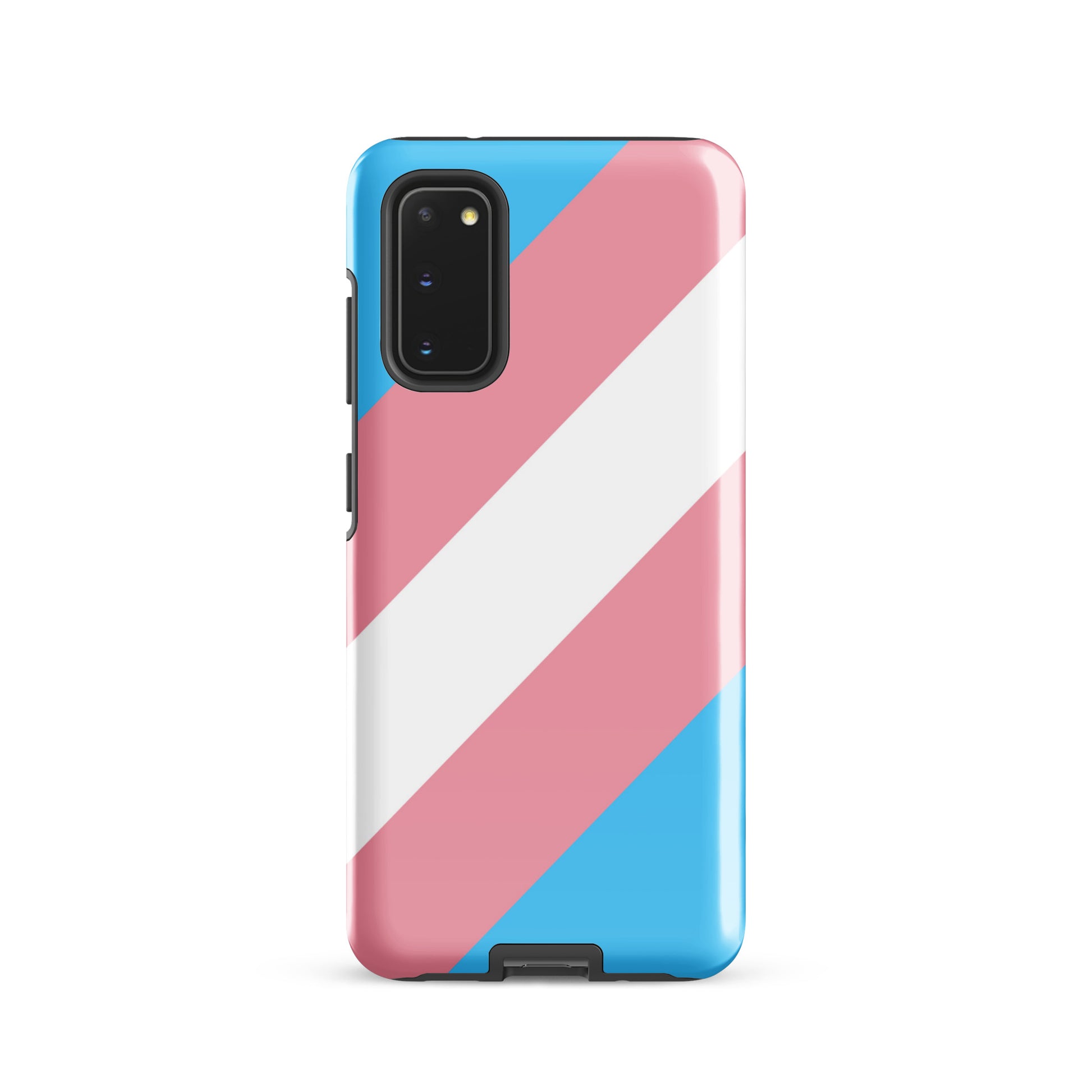 Transgender Trans Pride Tough Cell Phone Case for Samsung Galaxy Samsung Galaxy S20 Transgender Transgender-Trans-Pride-Tough-Cell-Phone-Case-for-Samsung-Galaxy-s20-front