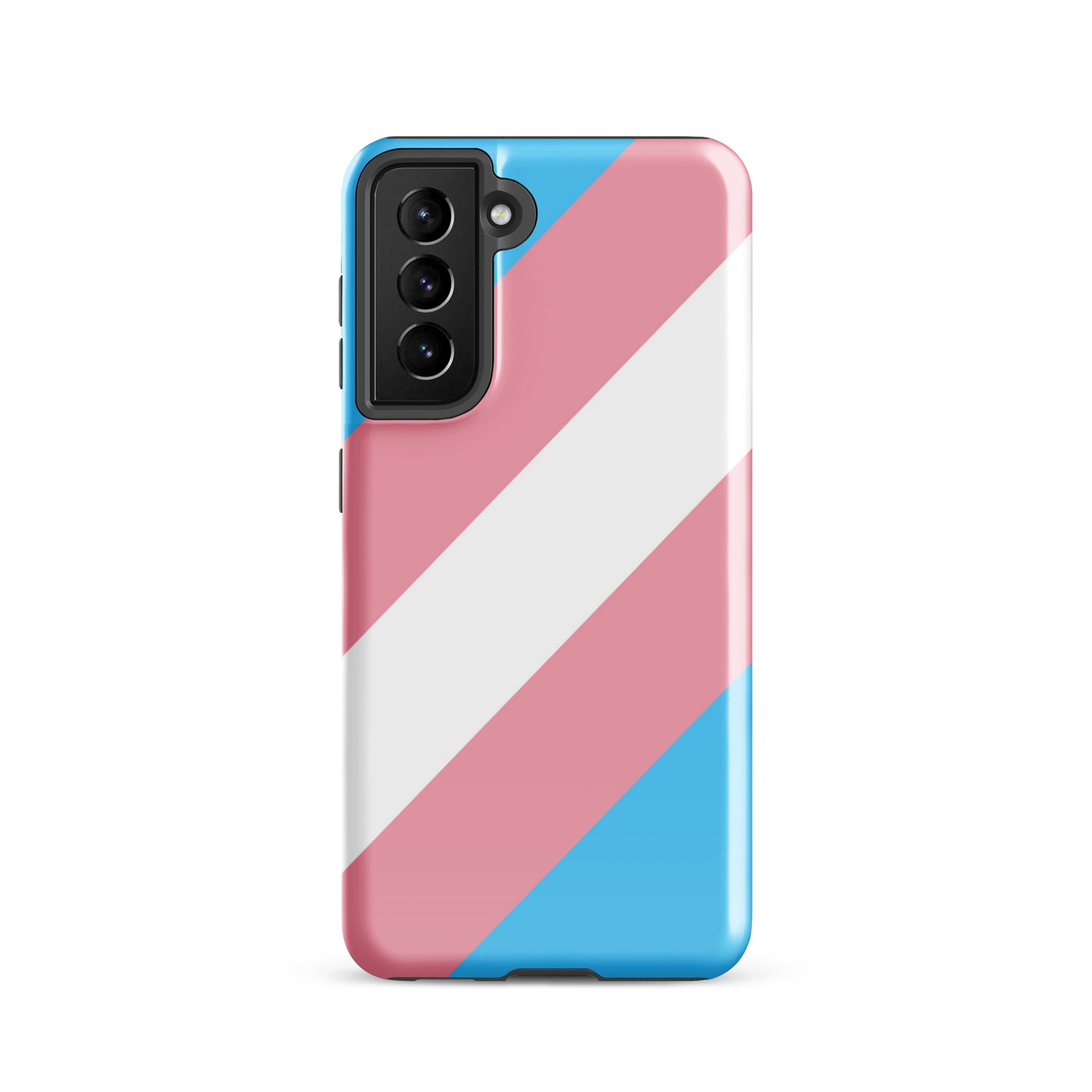 Transgender Trans Pride Tough Cell Phone Case for Samsung Galaxy Samsung Galaxy S21 Transgender Transgender-Trans-Pride-Tough-Cell-Phone-Case-for-Samsung-Galaxy-s21-front