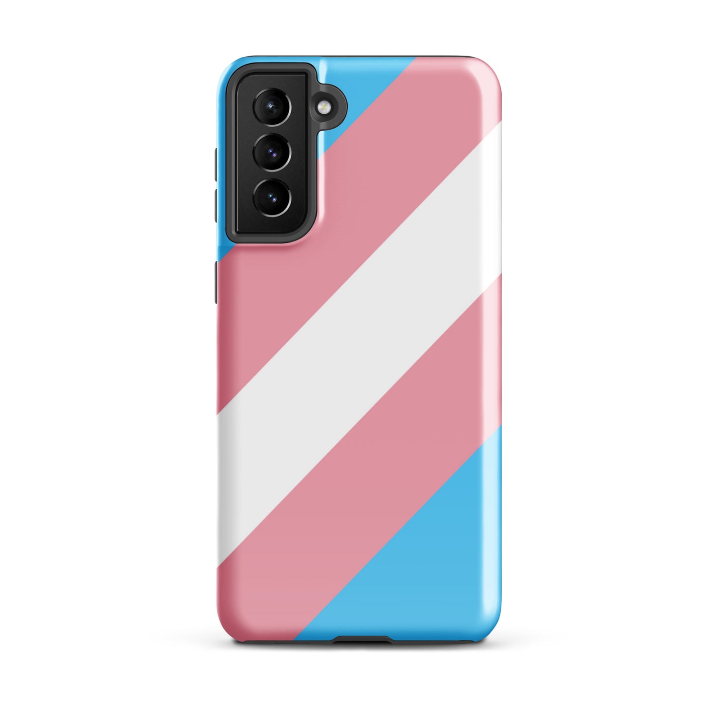 Transgender Trans Pride Tough Cell Phone Case for Samsung Galaxy Samsung Galaxy S21 Plus Transgender Transgender-Trans-Pride-Tough-Cell-Phone-Case-for-Samsung-Galaxy-s21-plus-front